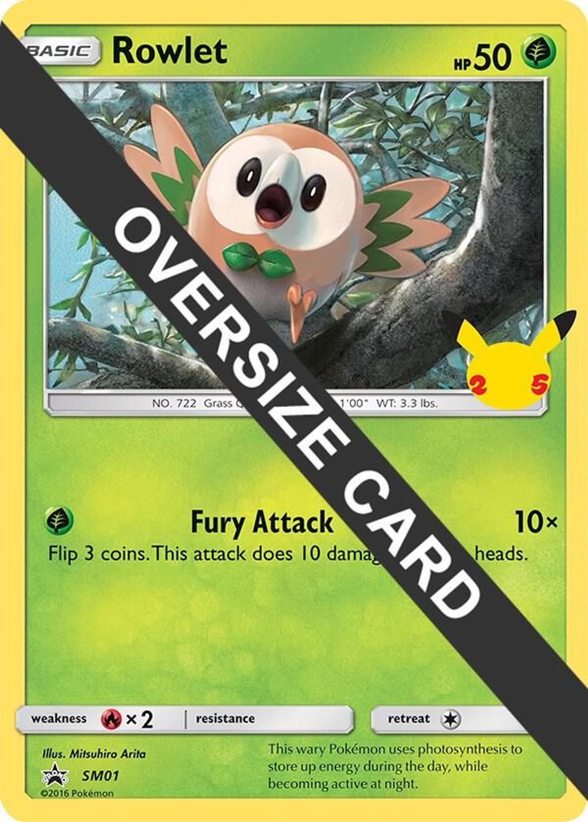 Rowlet — First Partner Pack — Pokemon