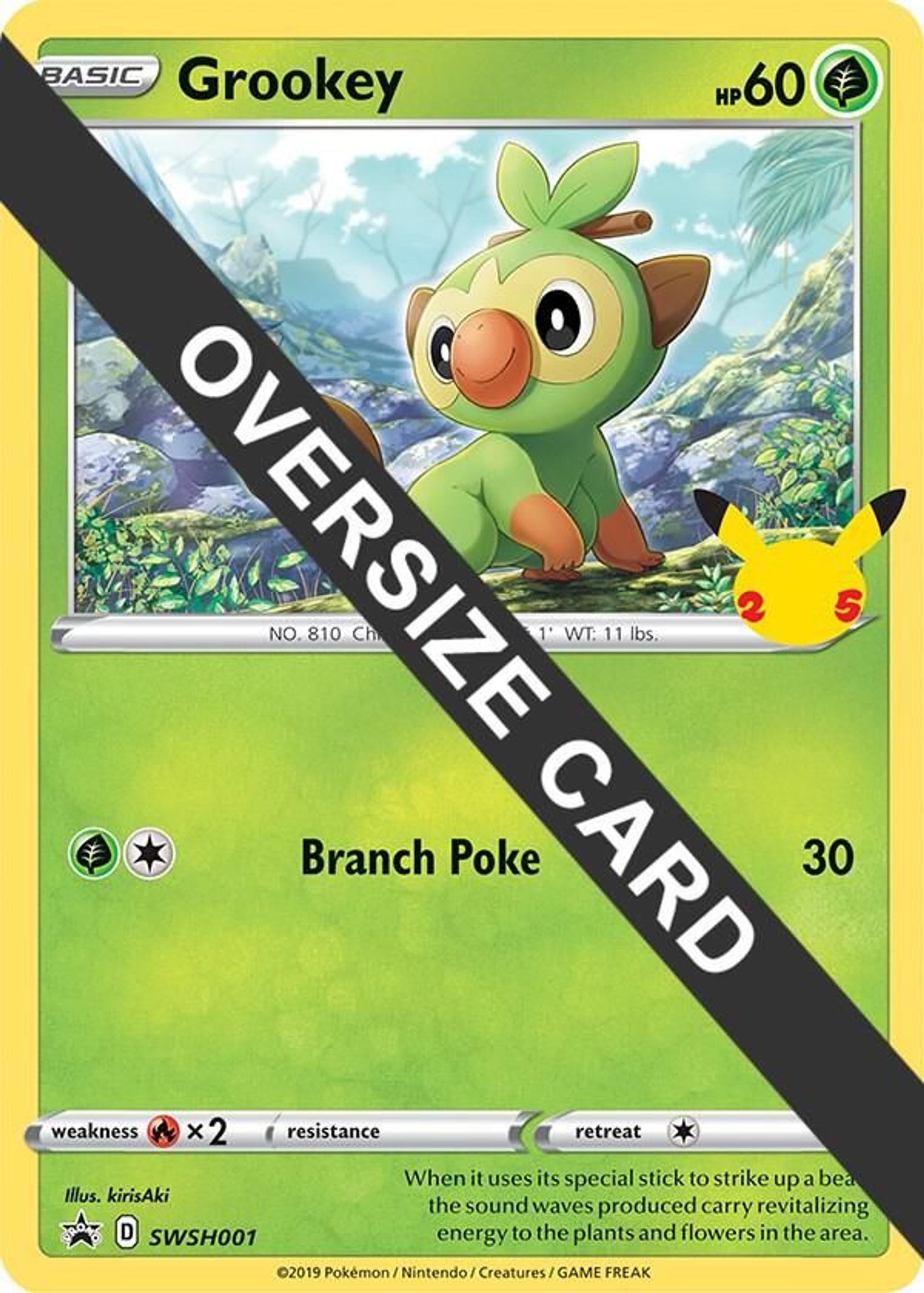 Grookey — First Partner Pack — Pokemon