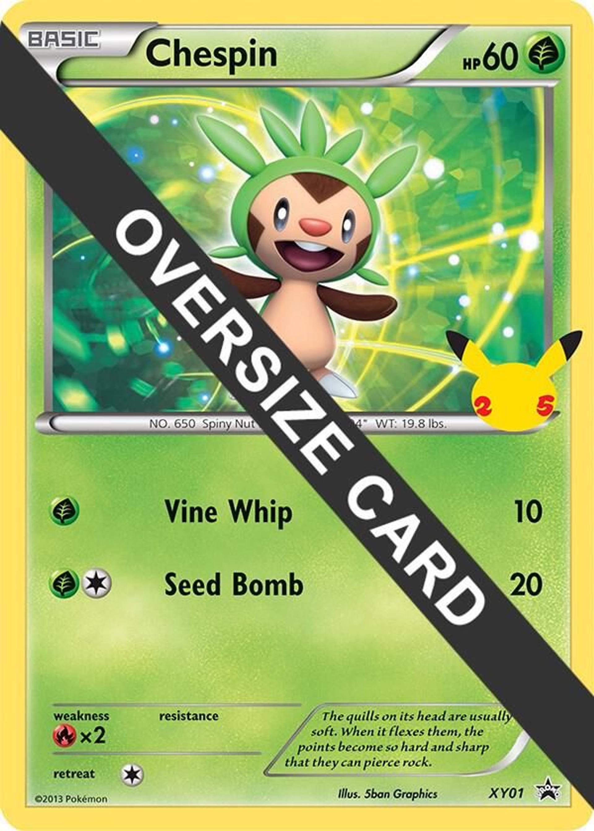 Chespin — First Partner Pack — Pokemon