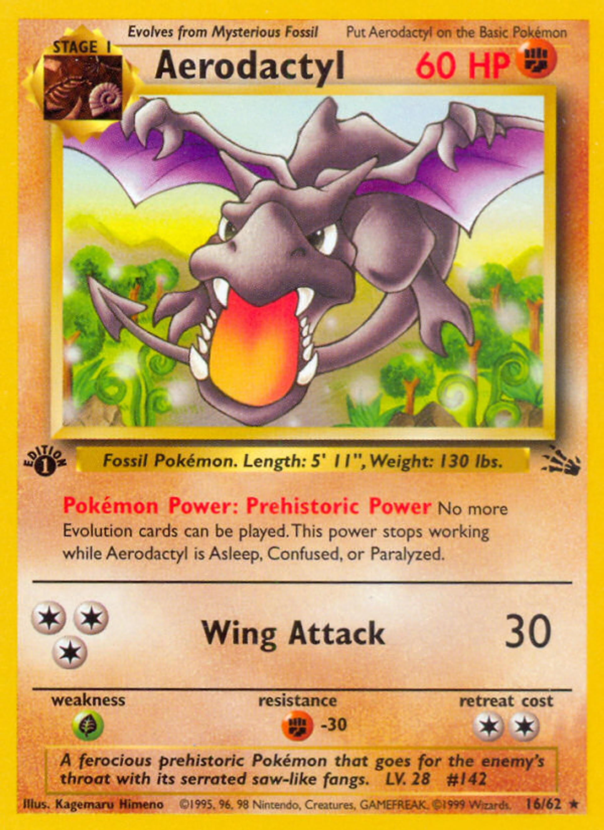 Aerodactyl — Fossil — Pokemon