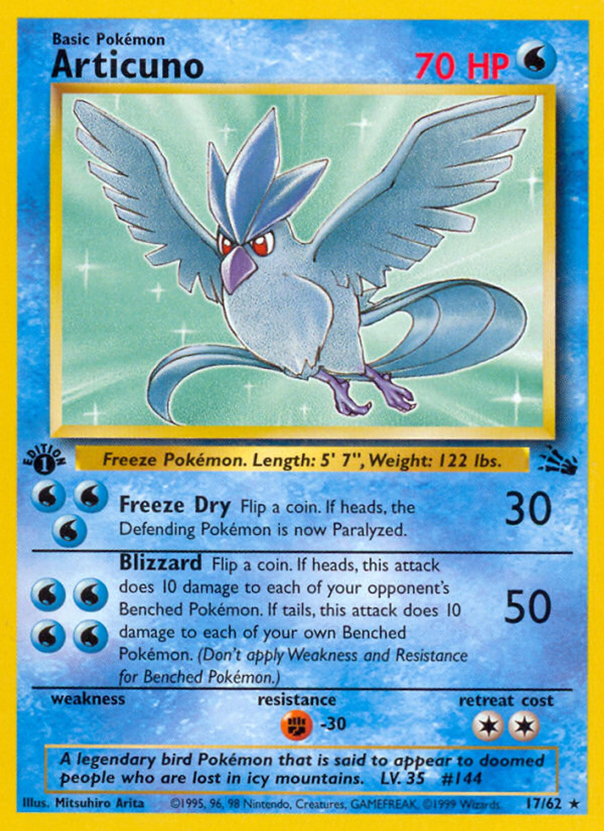 Articuno — Fossil — Pokemon