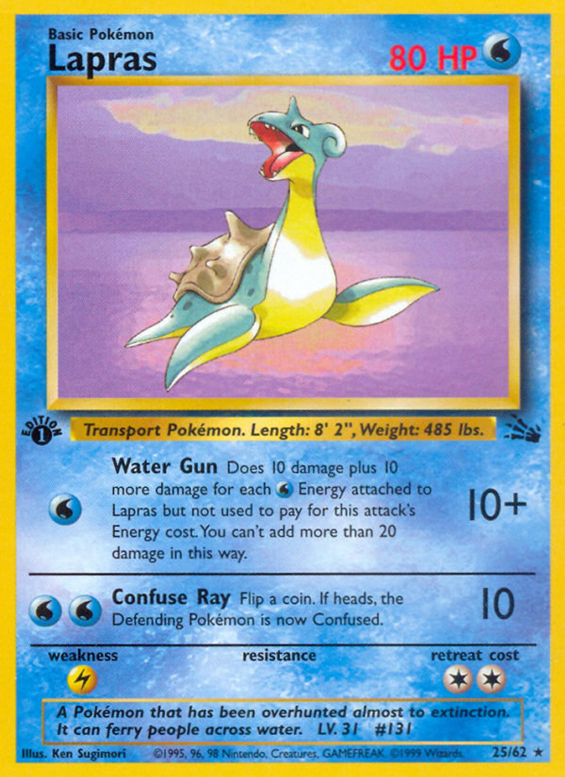 Lapras — Fossil — Pokemon