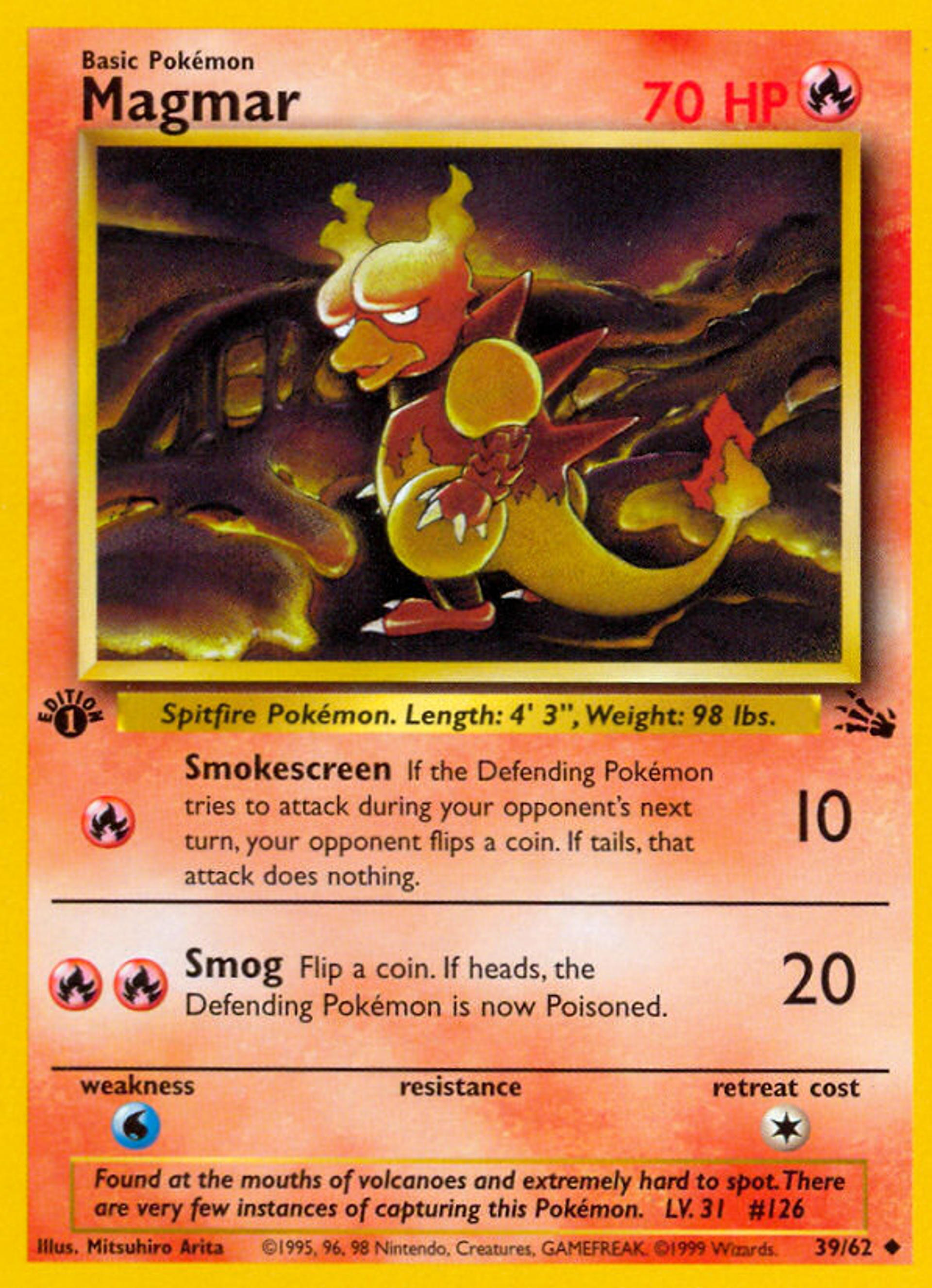 Magmar — Fossil — Pokémon