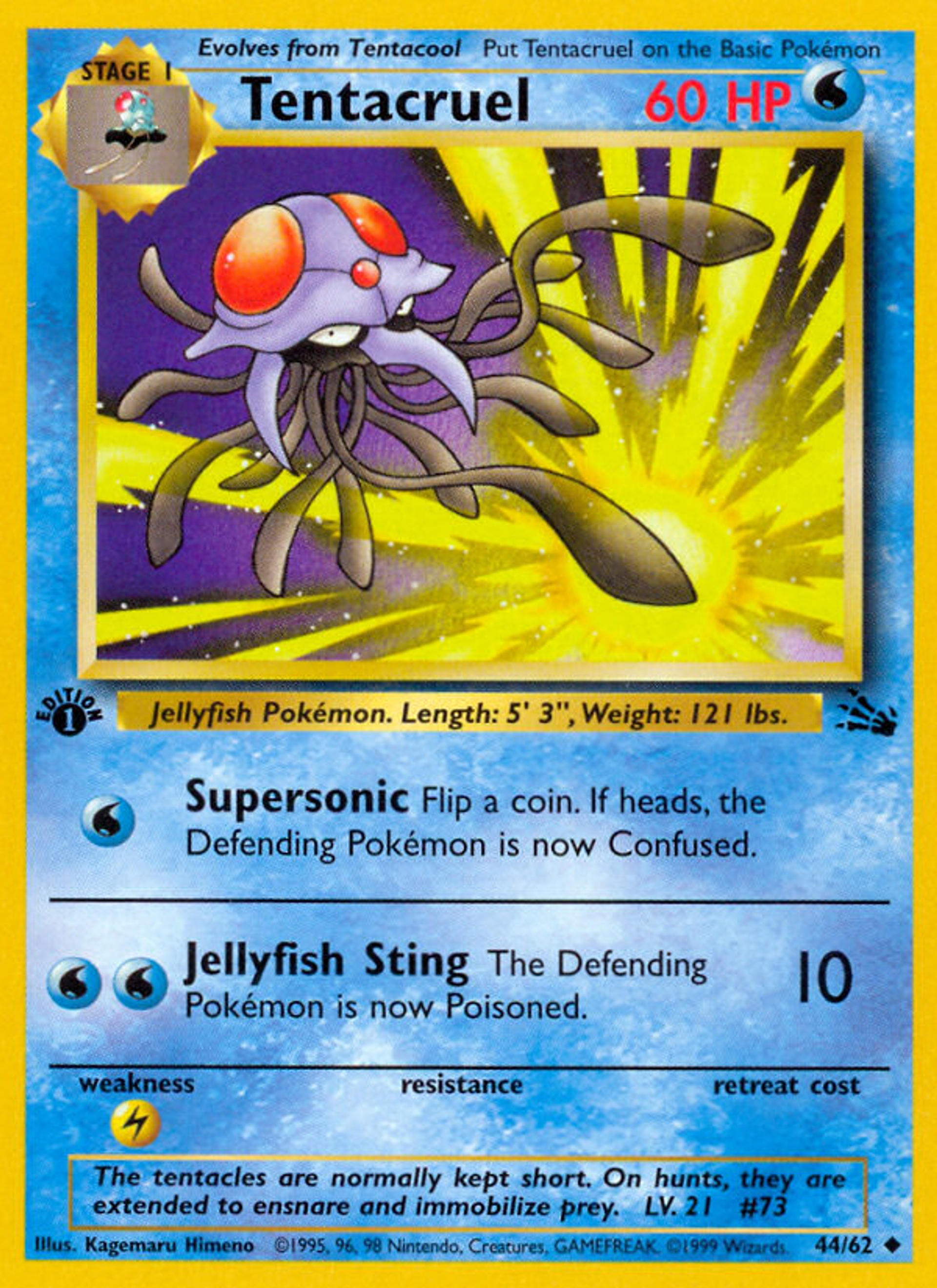 Tentacruel — Fossil — Pokemon