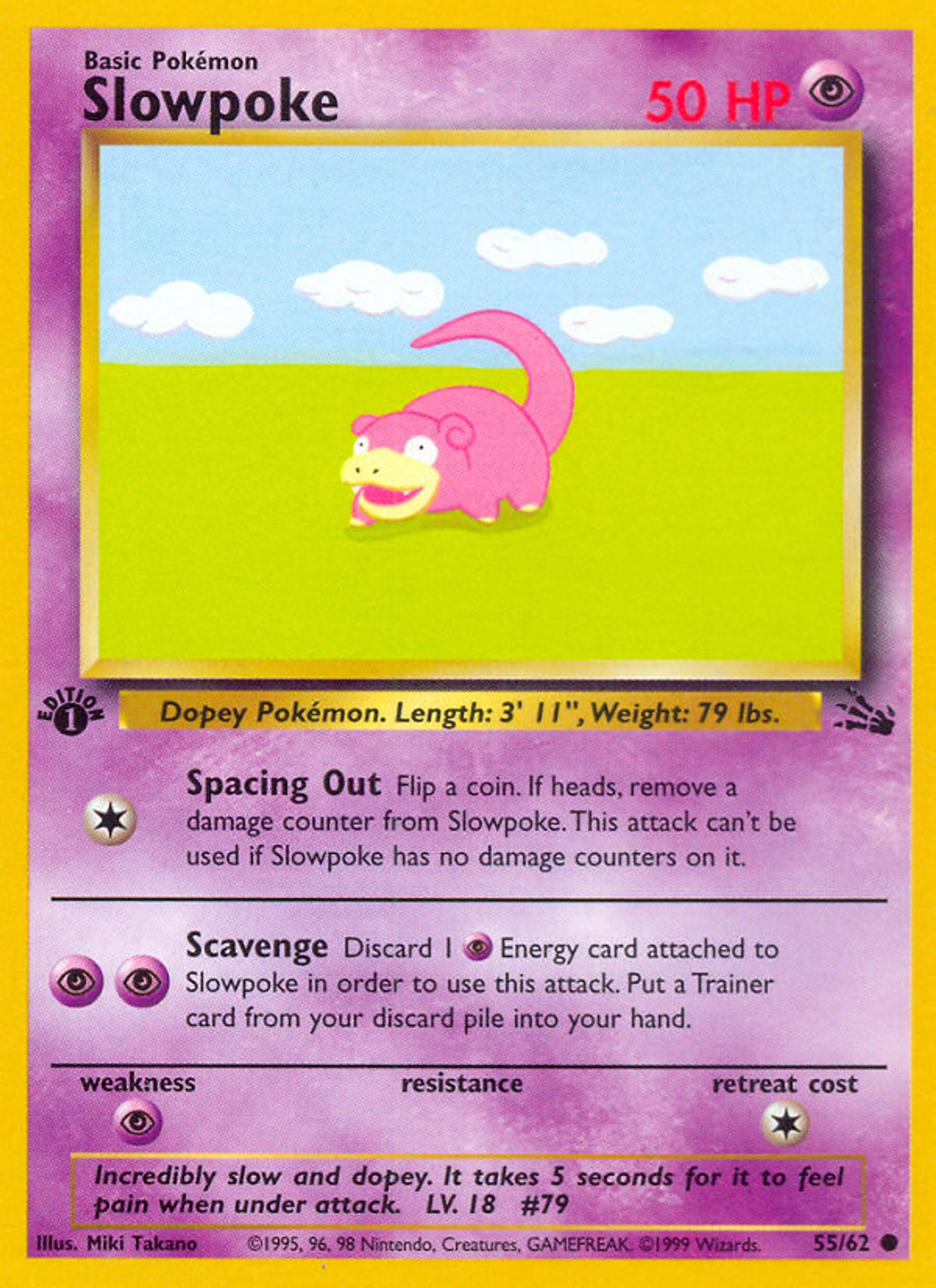 Slowpoke — Fossil — Pokemon