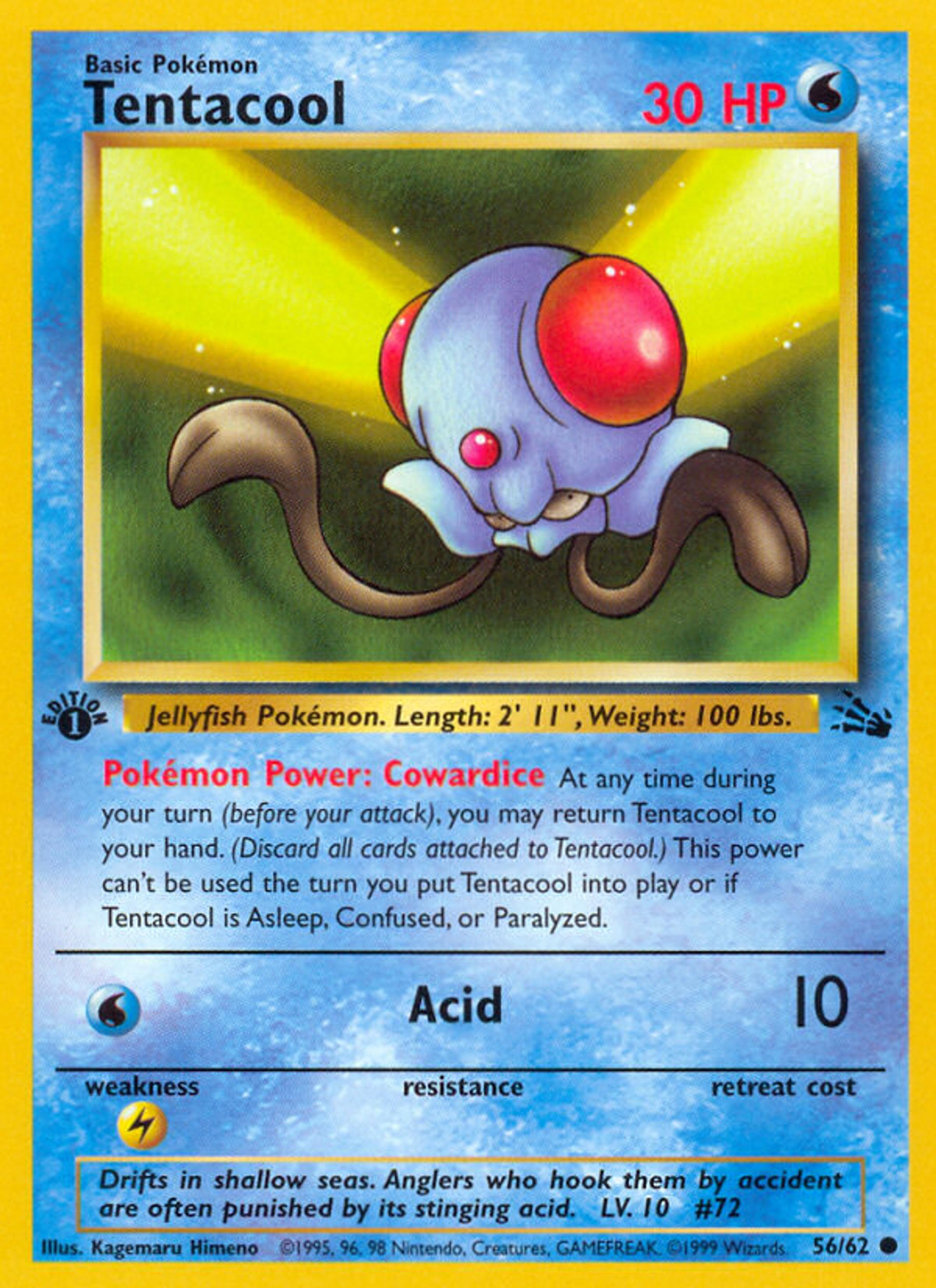Tentacool — Fossil — Pokemon