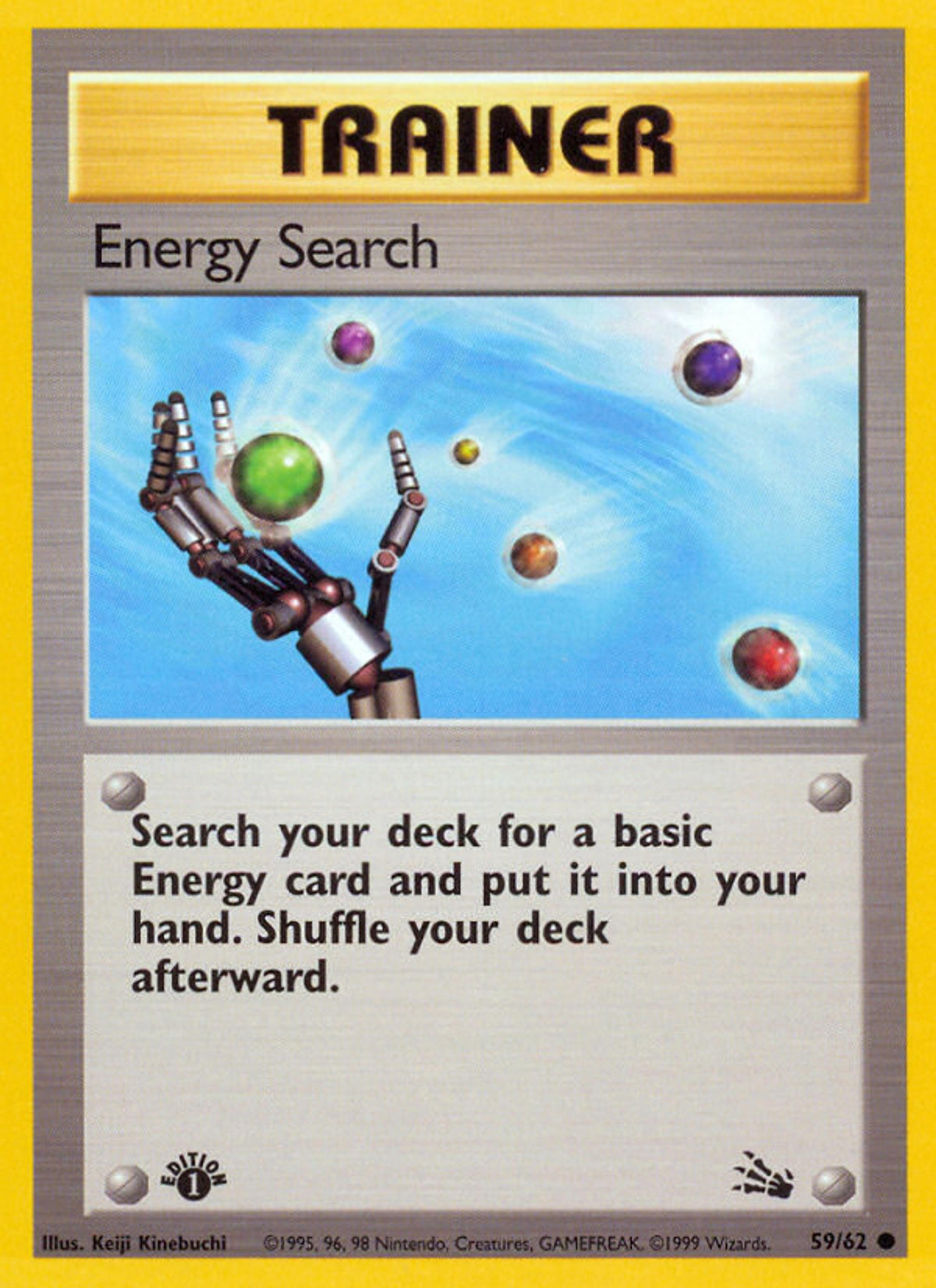Energy Search — Fossil — Pokemon
