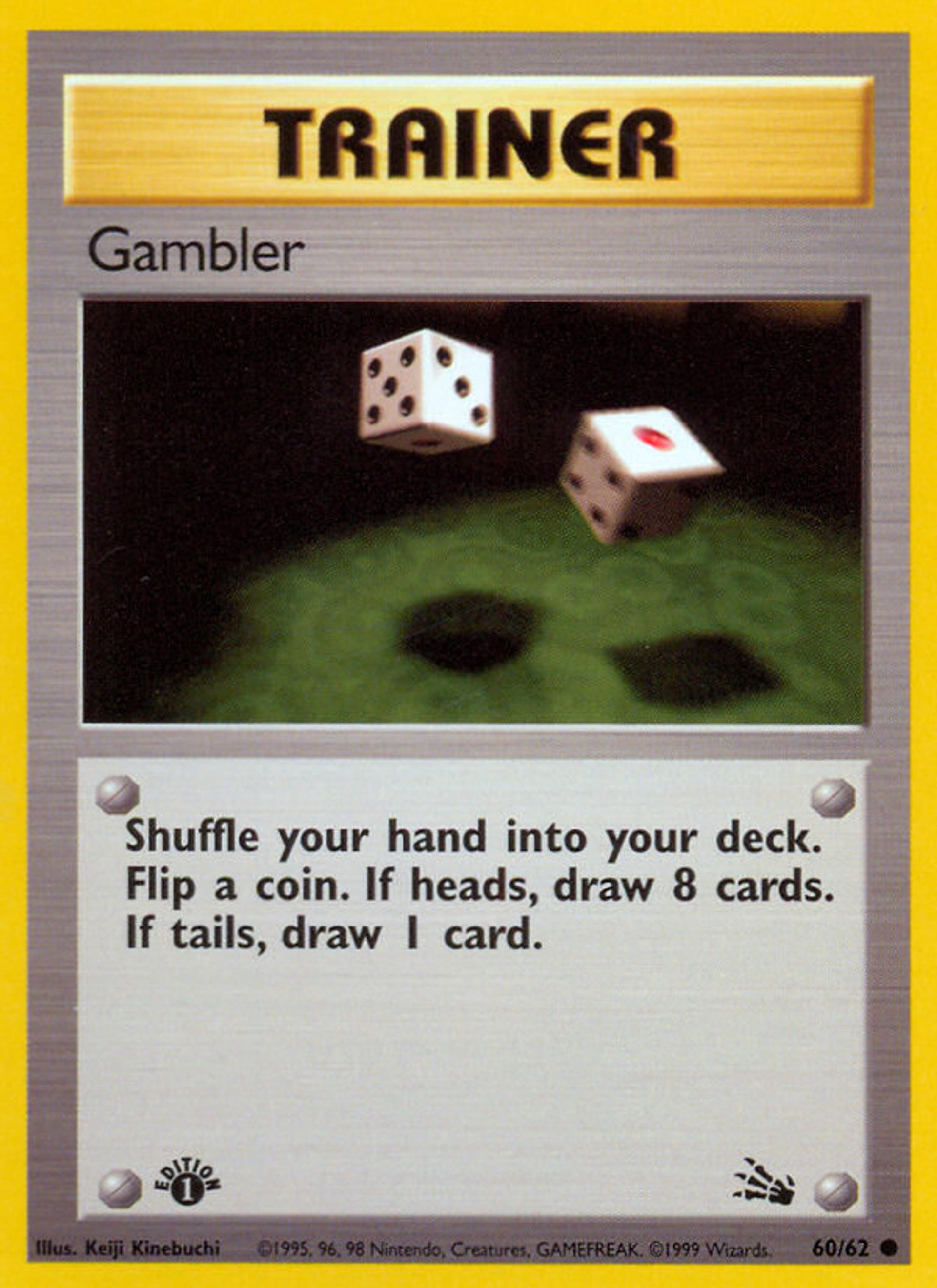 Gambler — Fossil — Pokemon