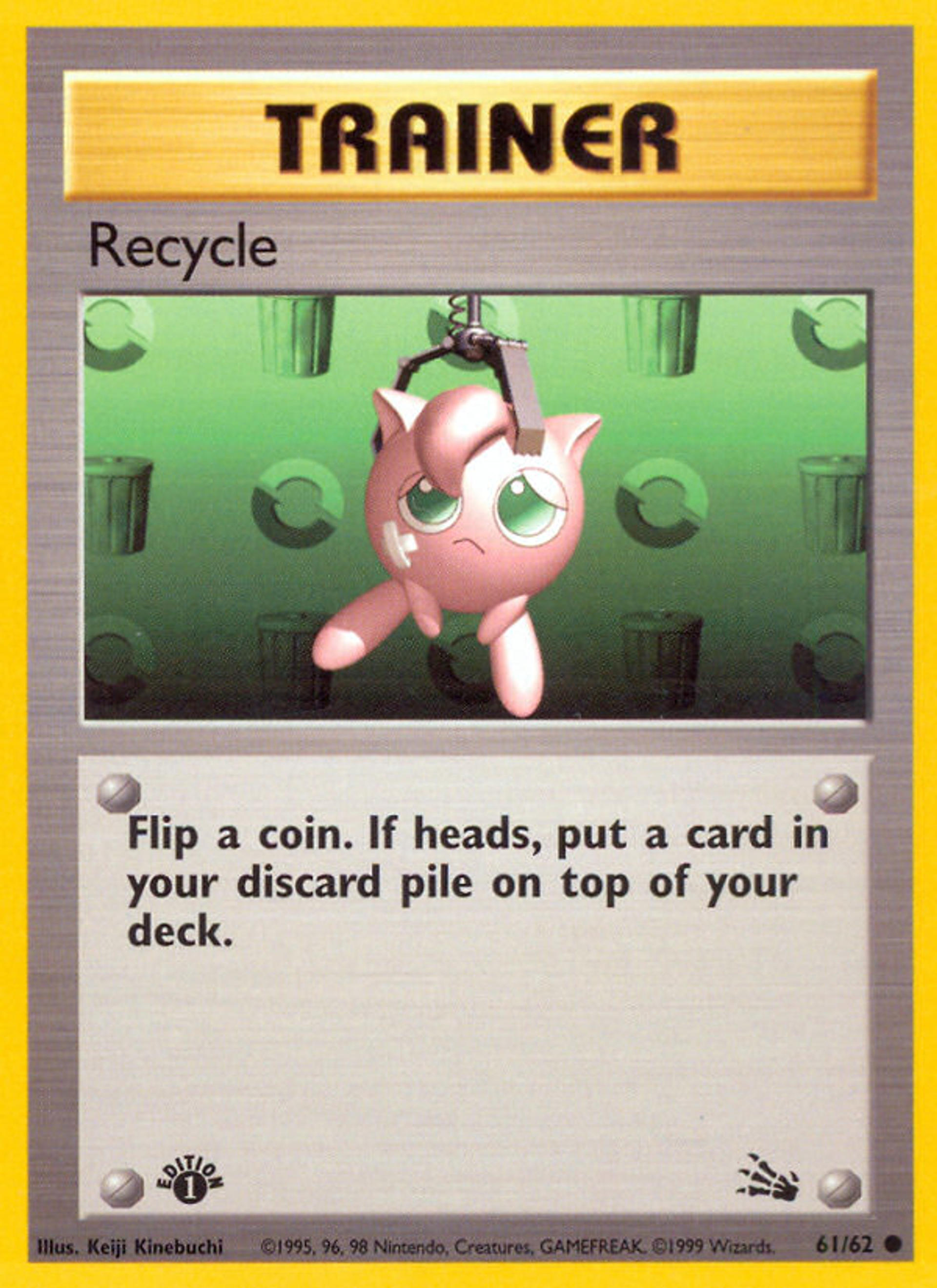 Recycle — Fossil — Pokemon