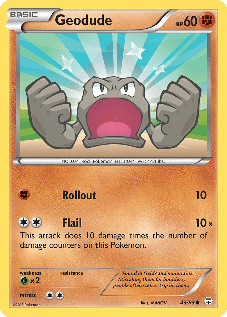 Geodude — Generations — Pokemon