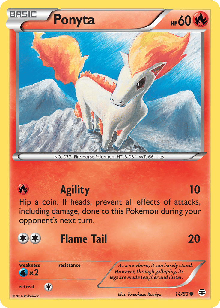 Ponyta — Generations — Pokemon