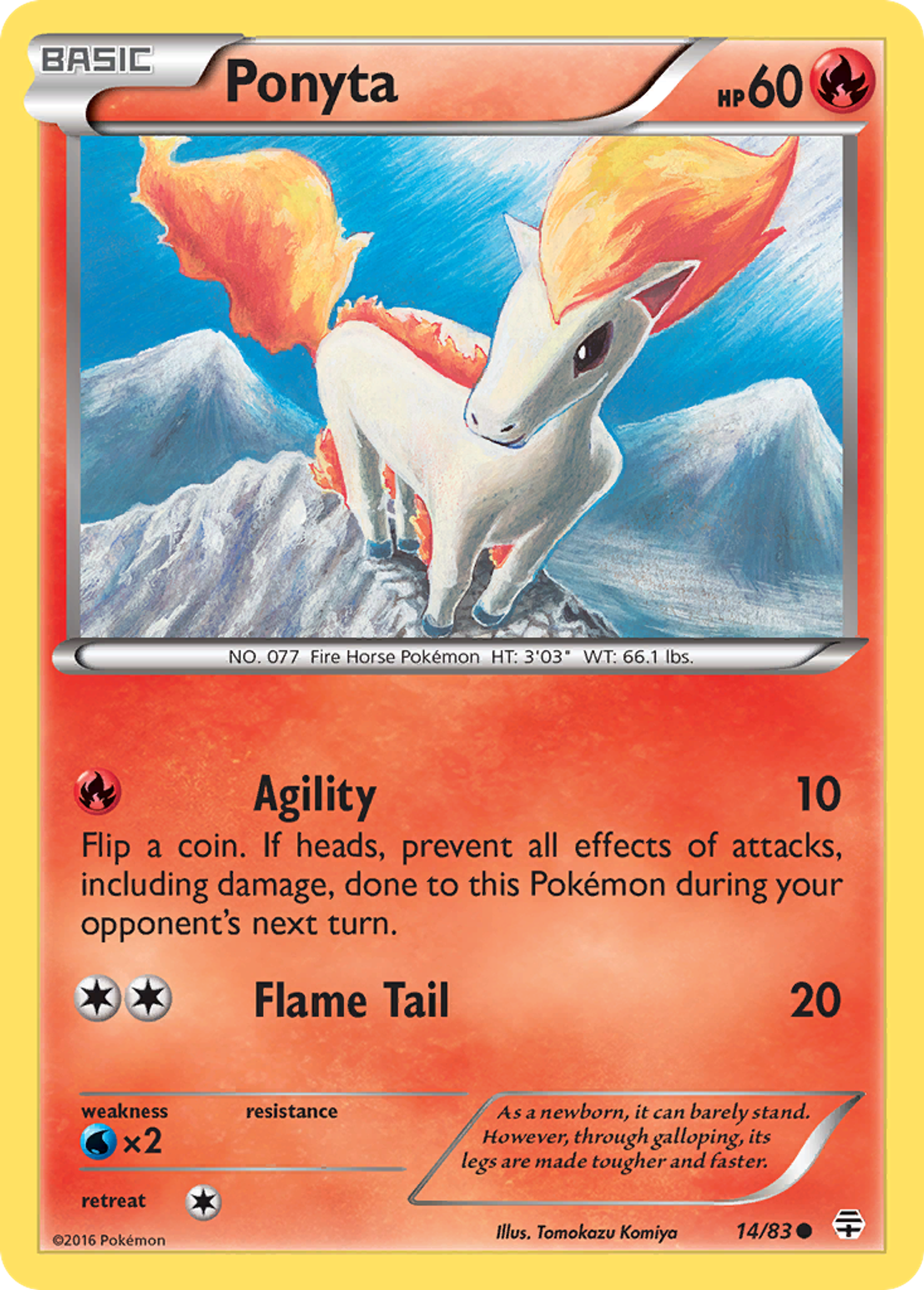 Ponyta — Generations — Pokemon