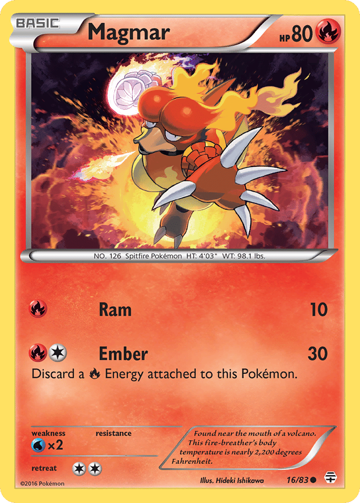 Magmar — Generations — Pokemon