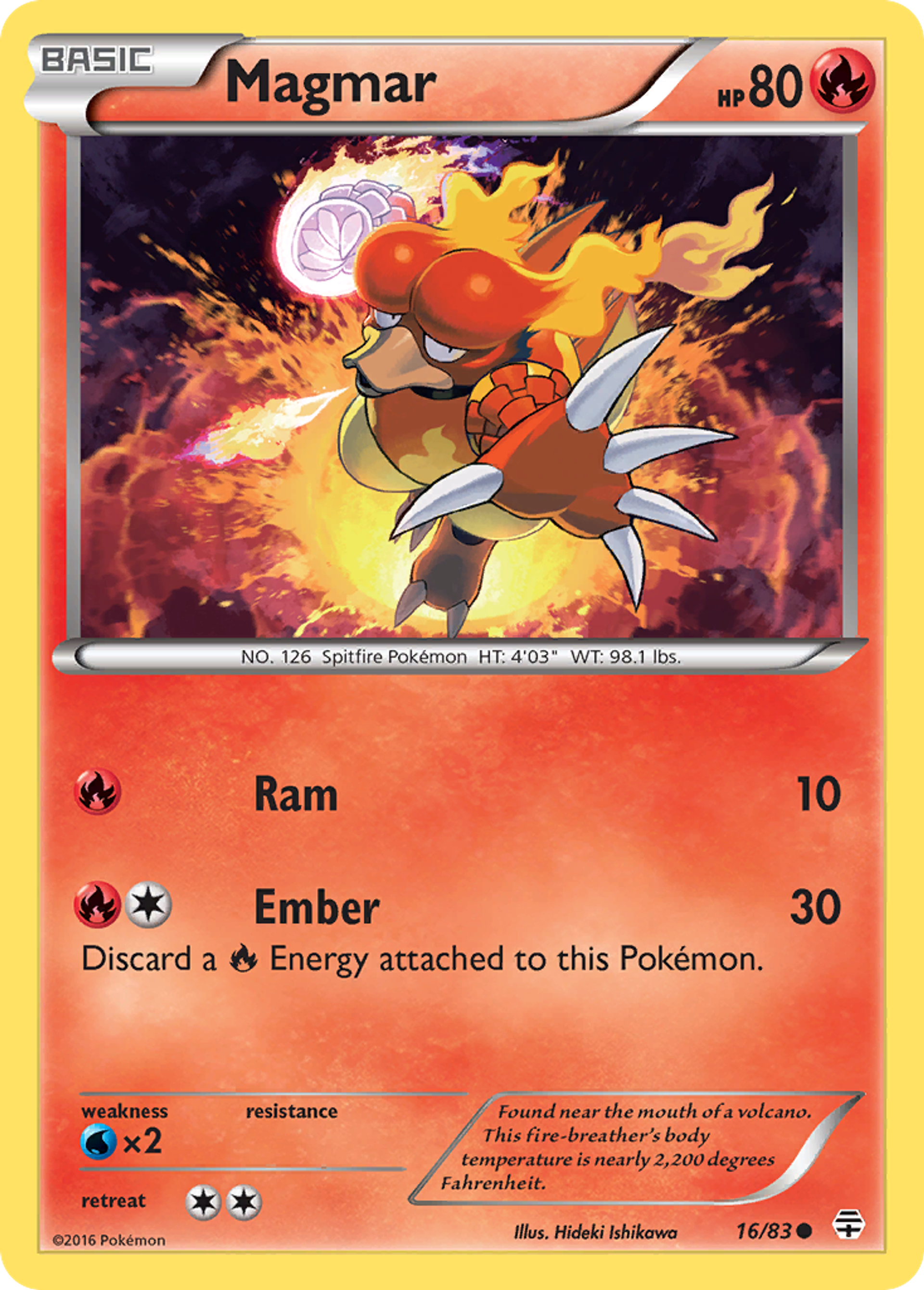Magmar — Generations — Pokemon