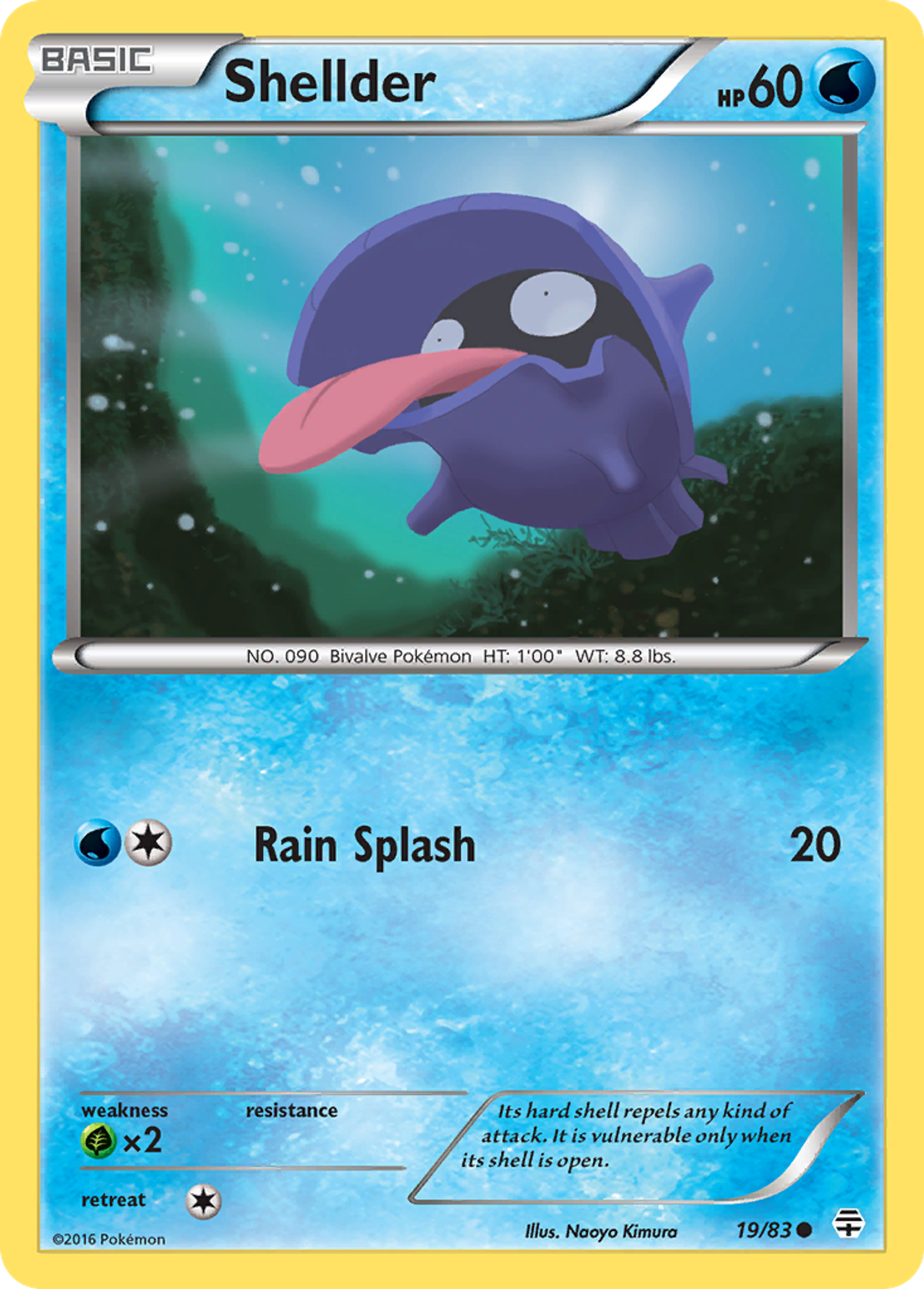 Shellder — Generations — Pokemon