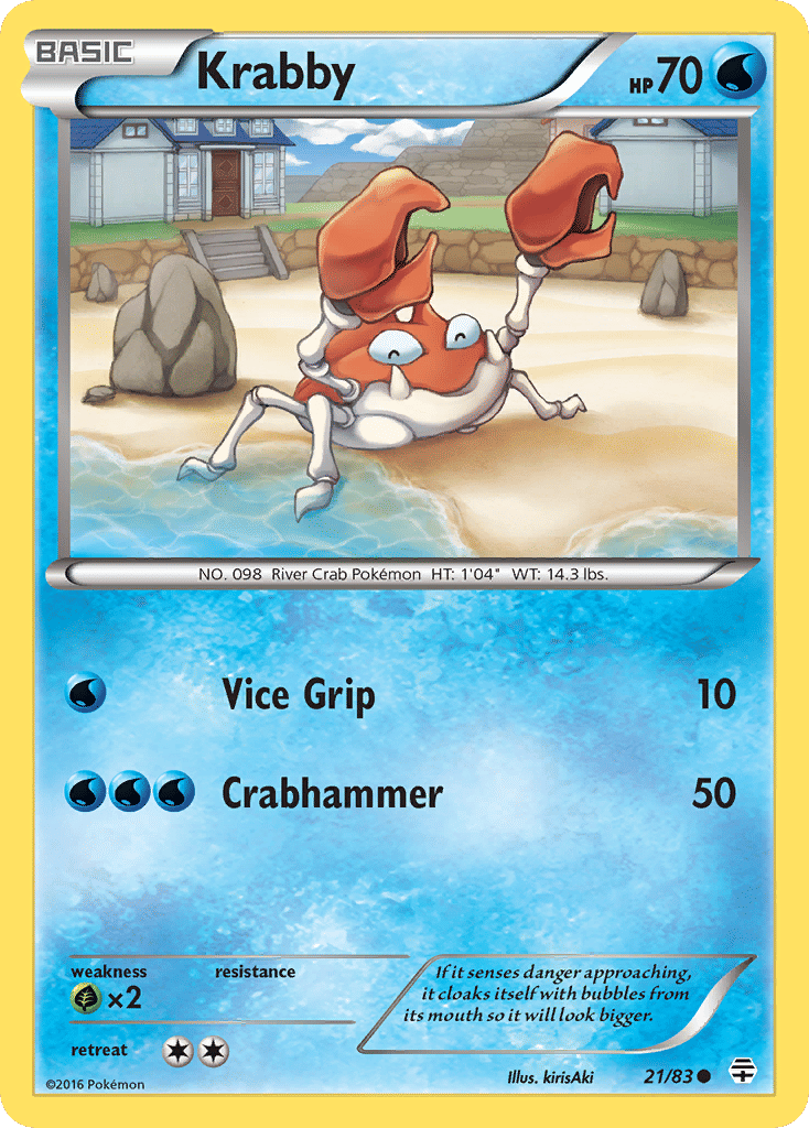 Krabby — Generations — Pokemon