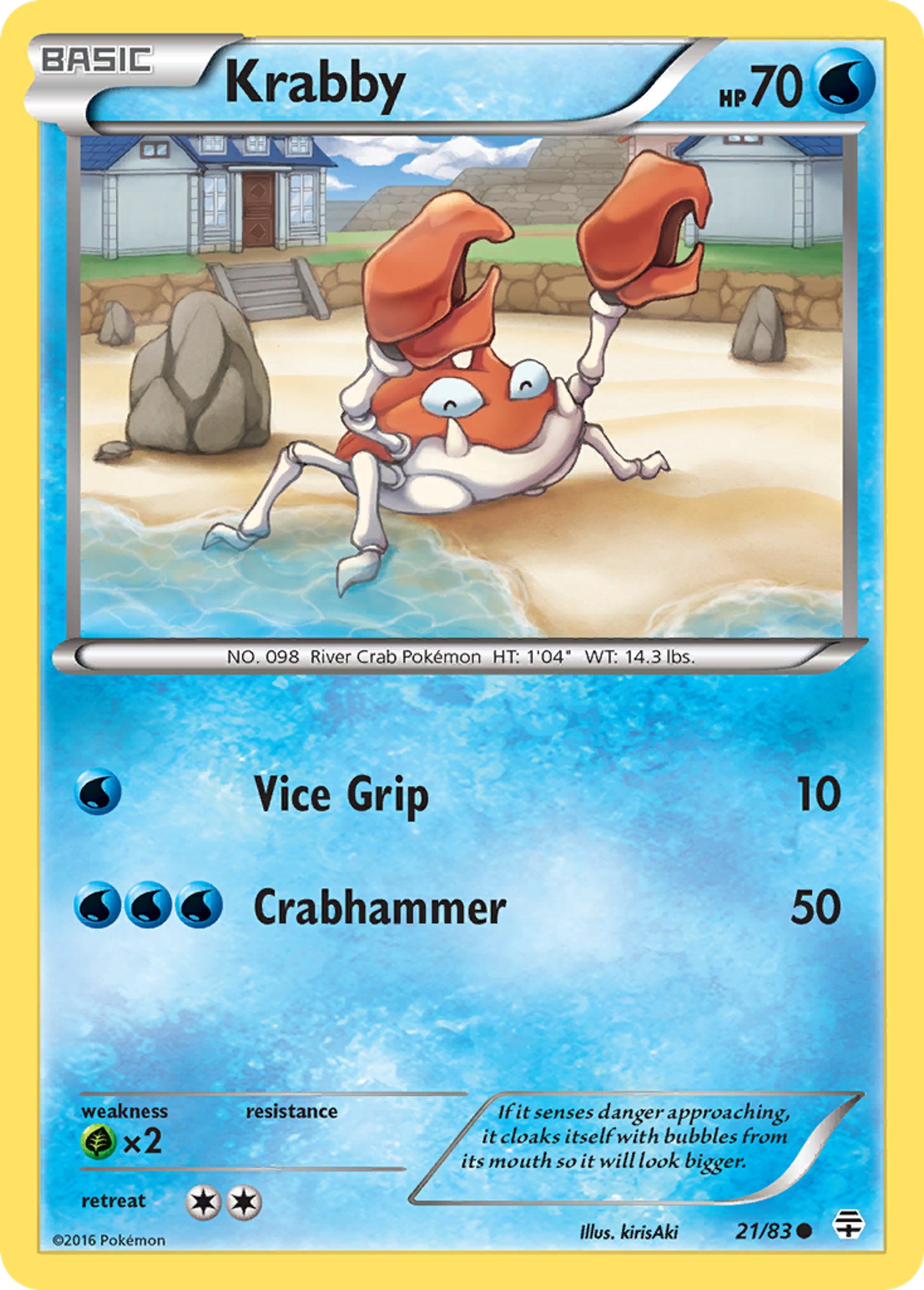 Krabby — Generations — Pokemon