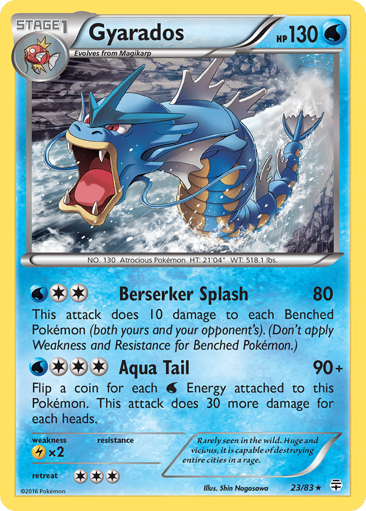 Gyarados — Generations — Pokemon