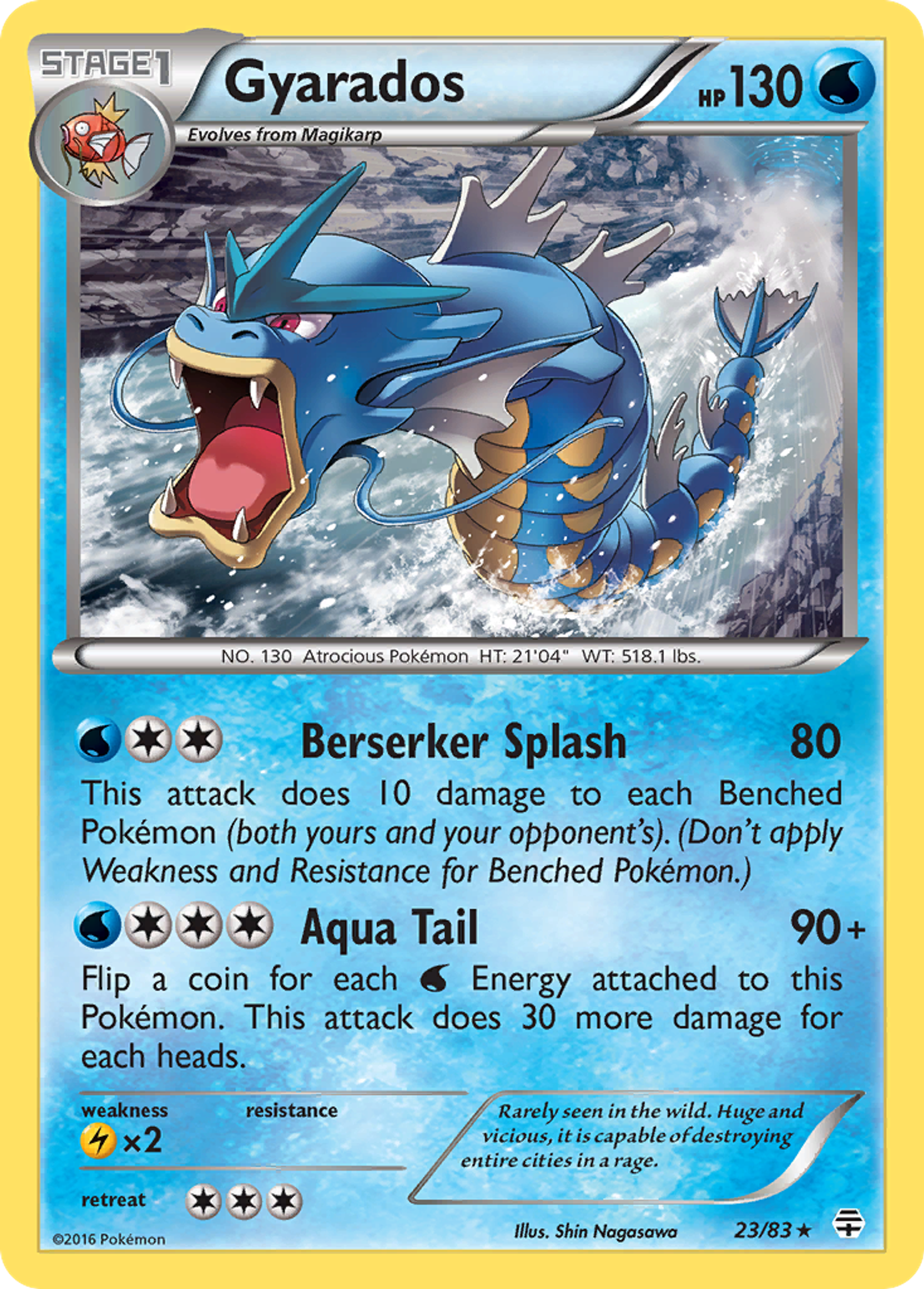 Léviator — Generations — Pokemon