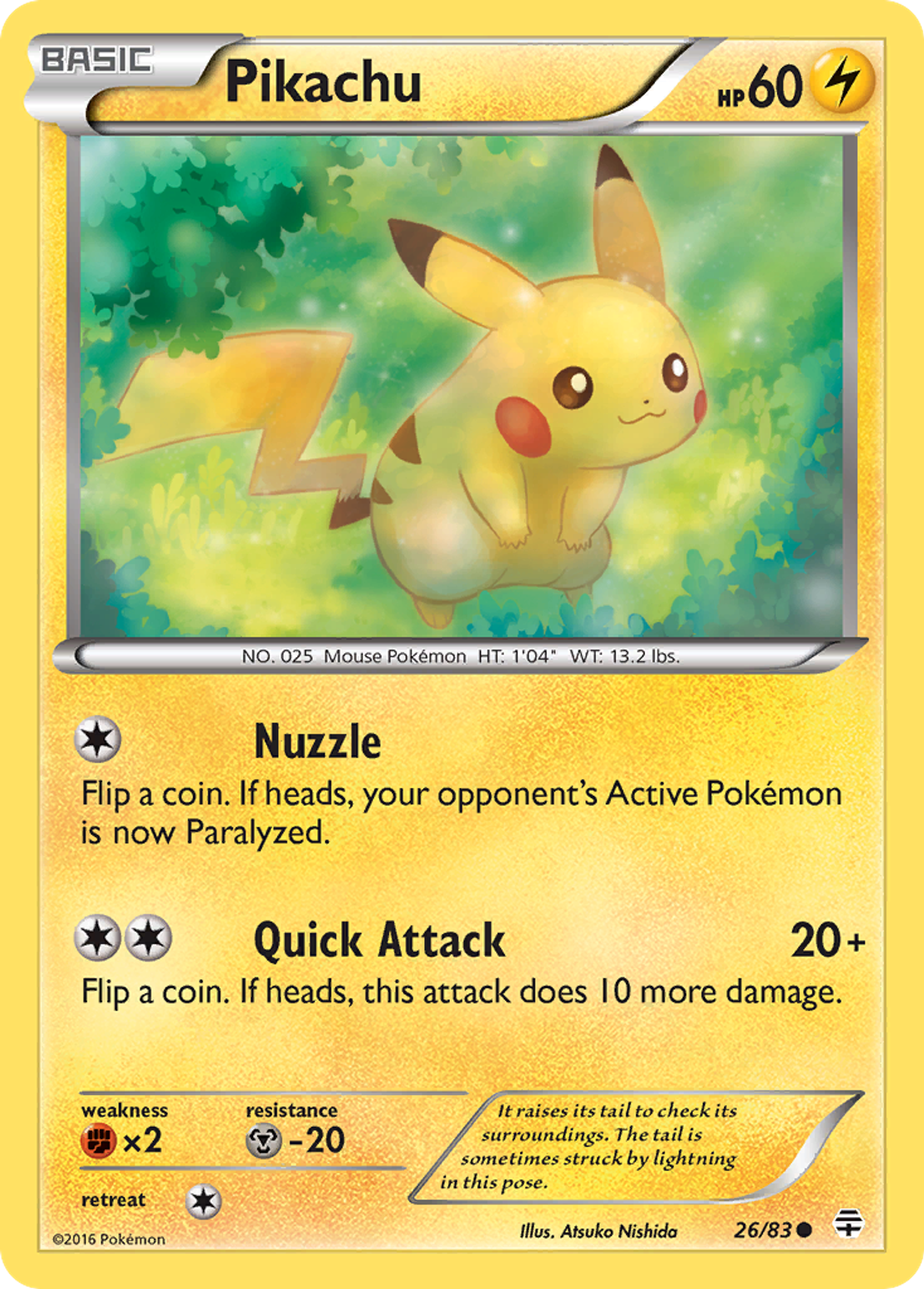 Pikachu — Generations — Pokémon
