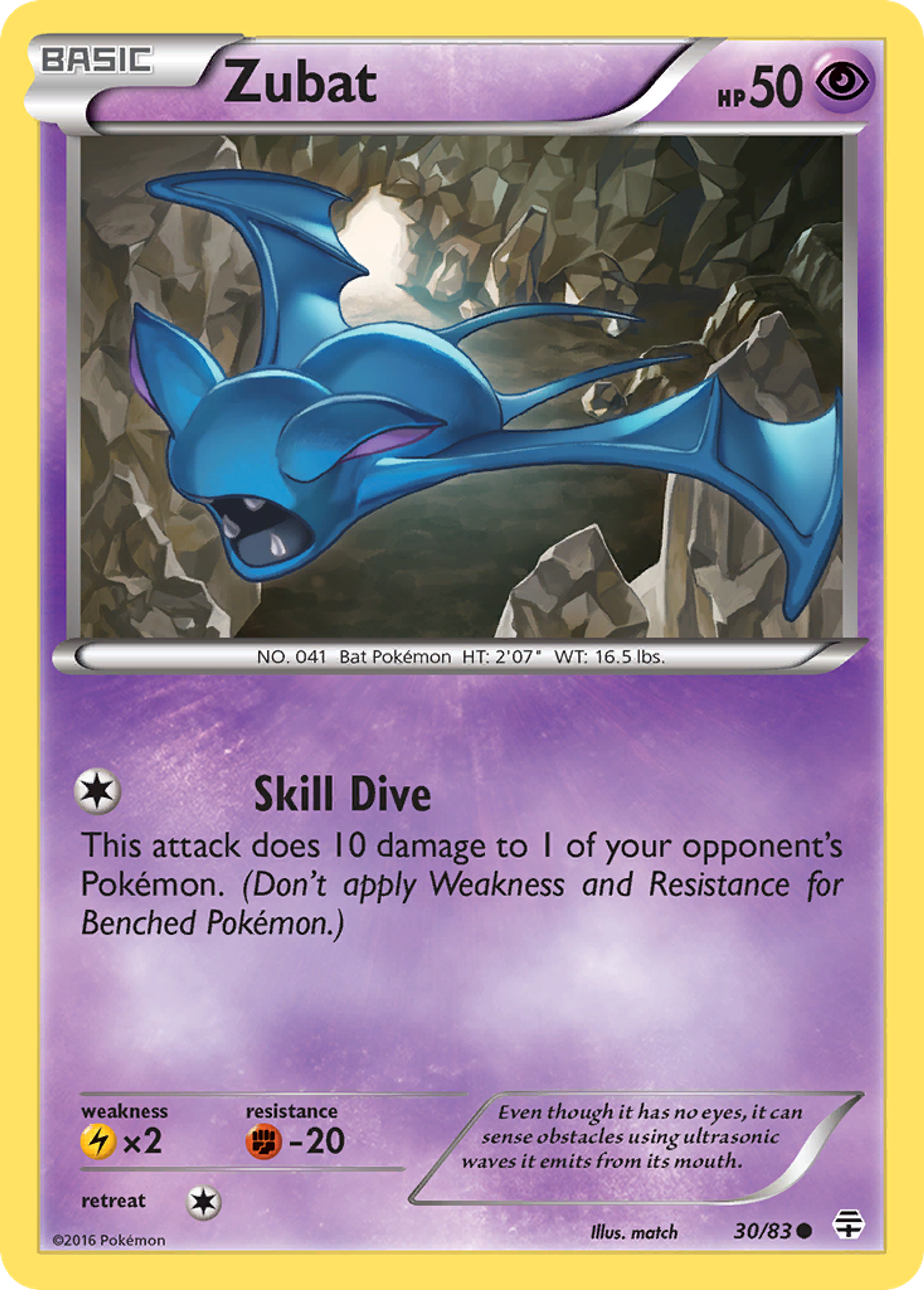 Zubat — Generations — Pokemon