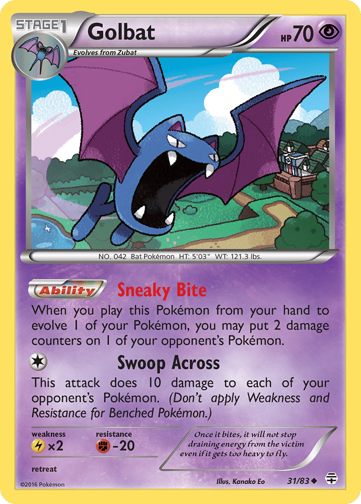 Golbat — Generations — Pokemon