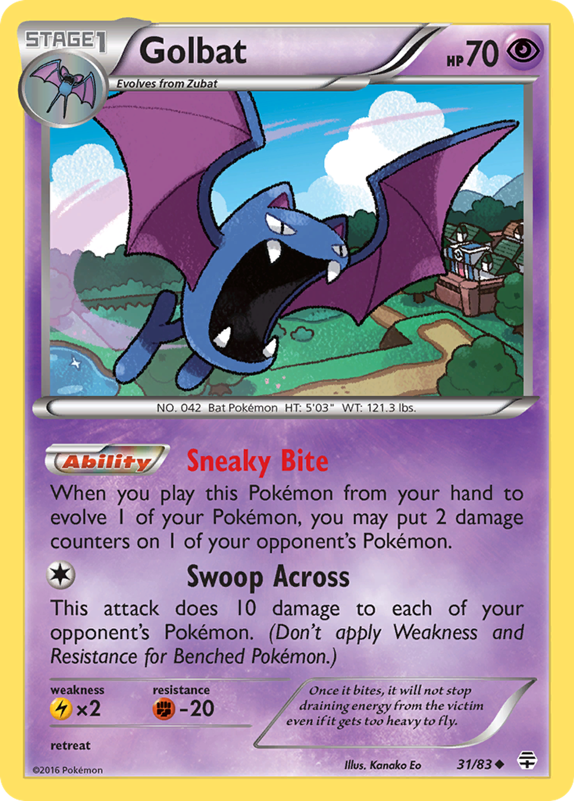 Golbat — Generations — Pokemon
