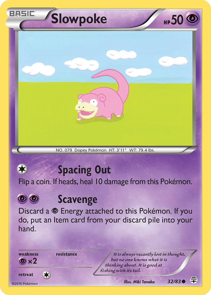 Slowpoke — Generations — Pokemon