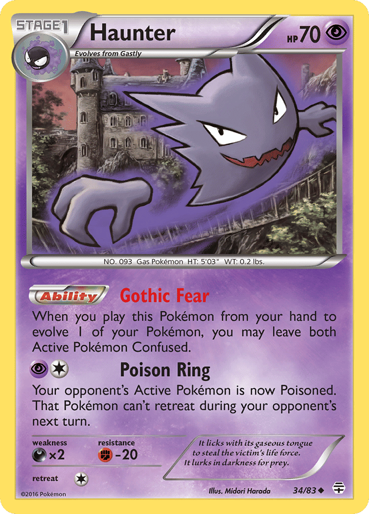 Haunter — Generations — Pokemon