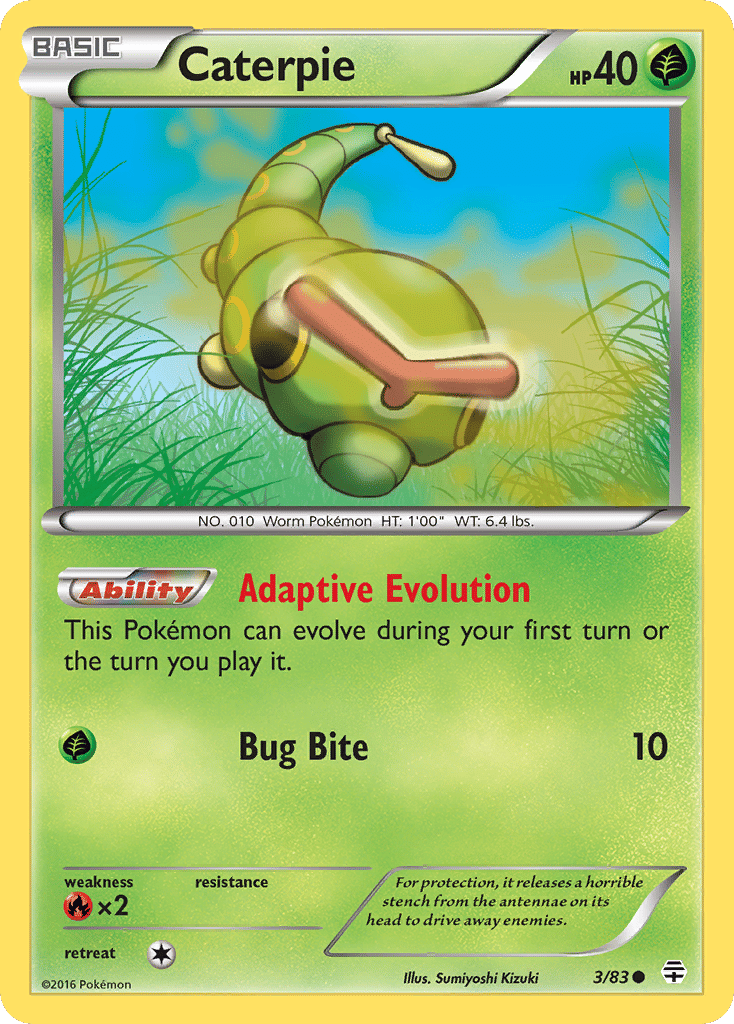 Caterpie — Generations — Pokemon
