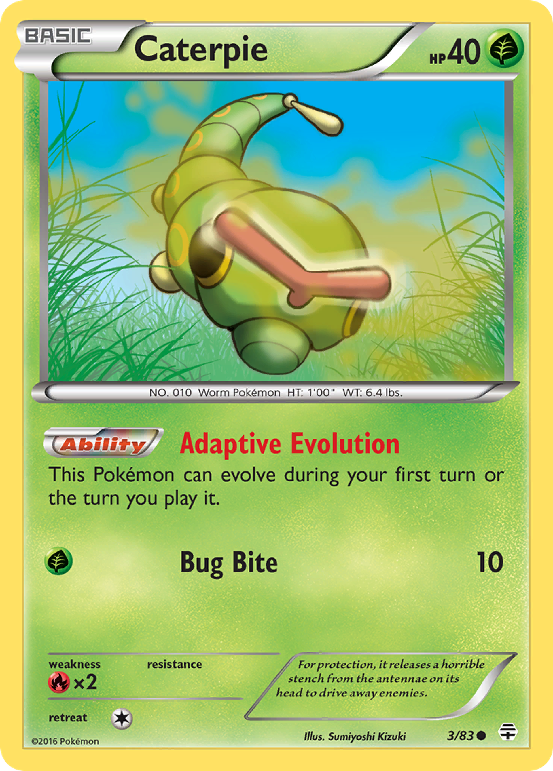 Caterpie — Generations — Pokemon