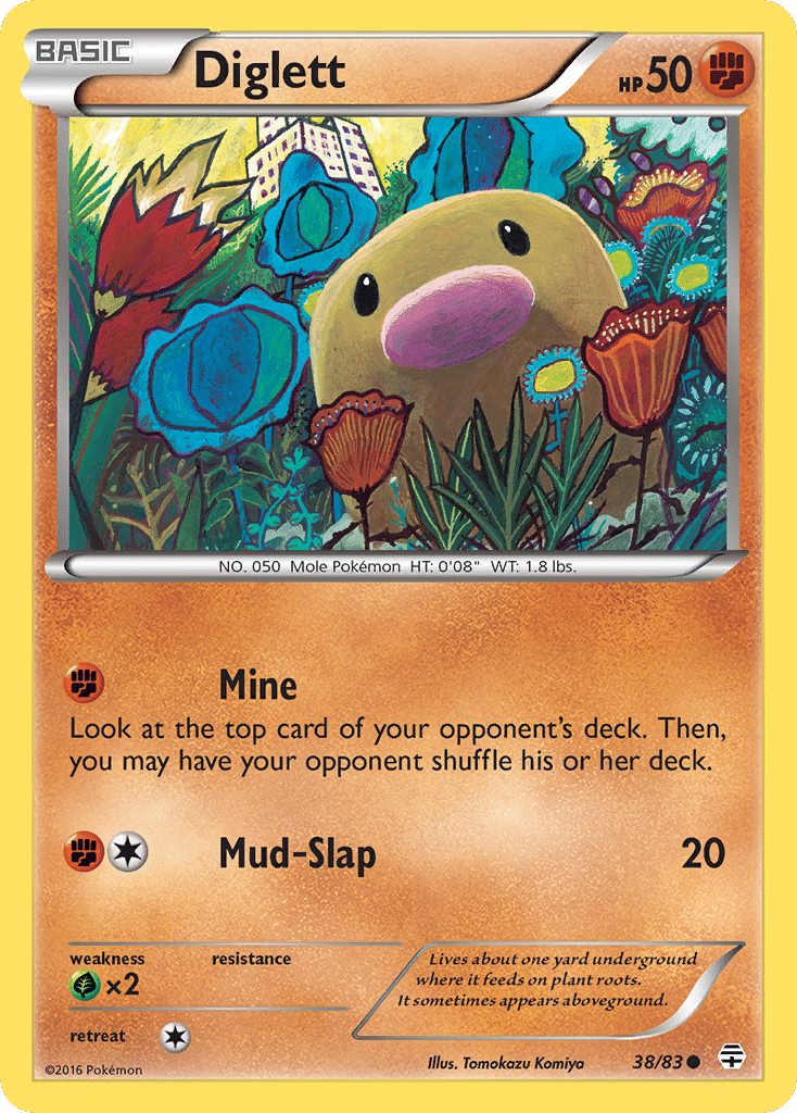 Diglett — Generations — Pokemon