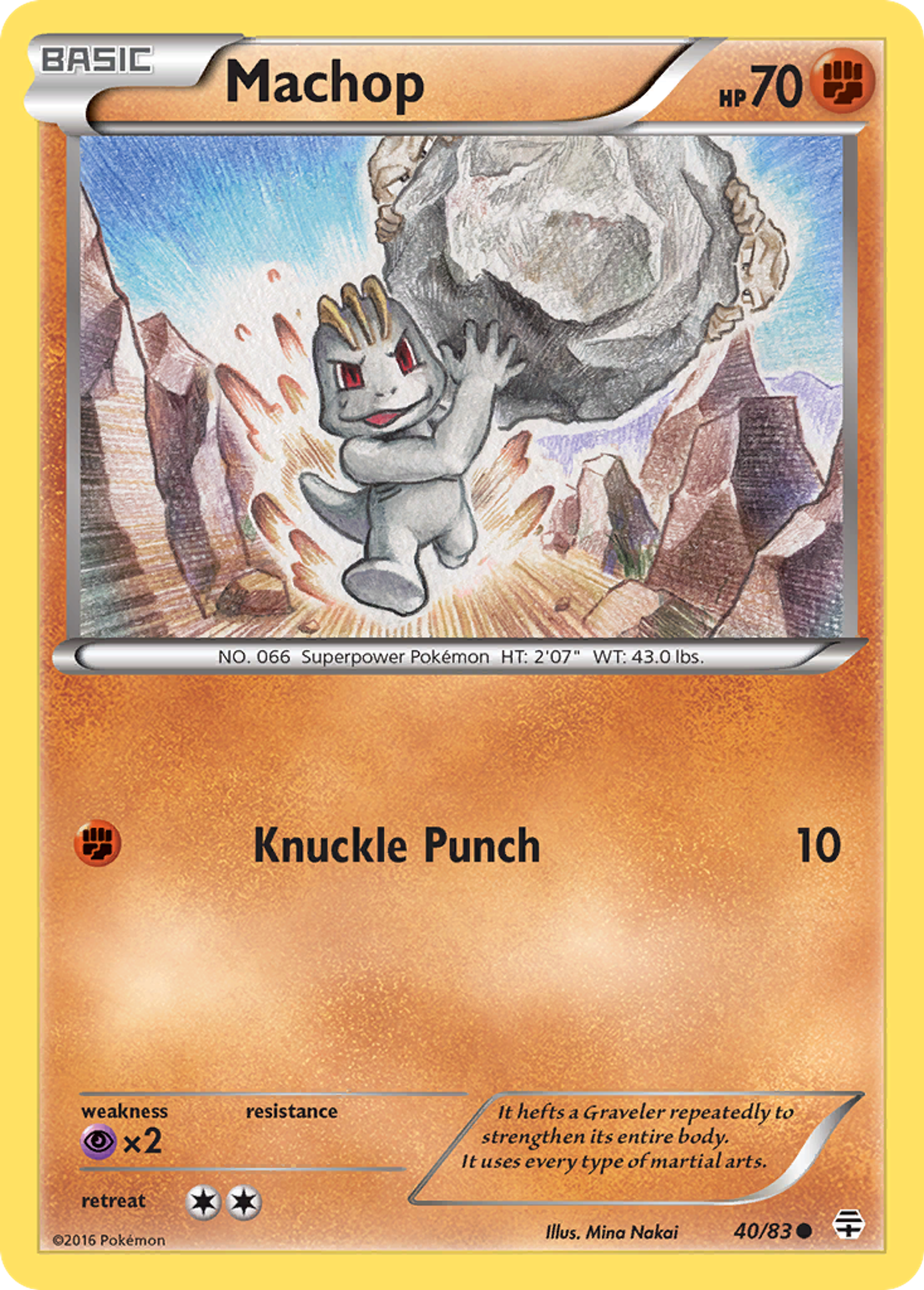 Machop — Generations — Pokemon