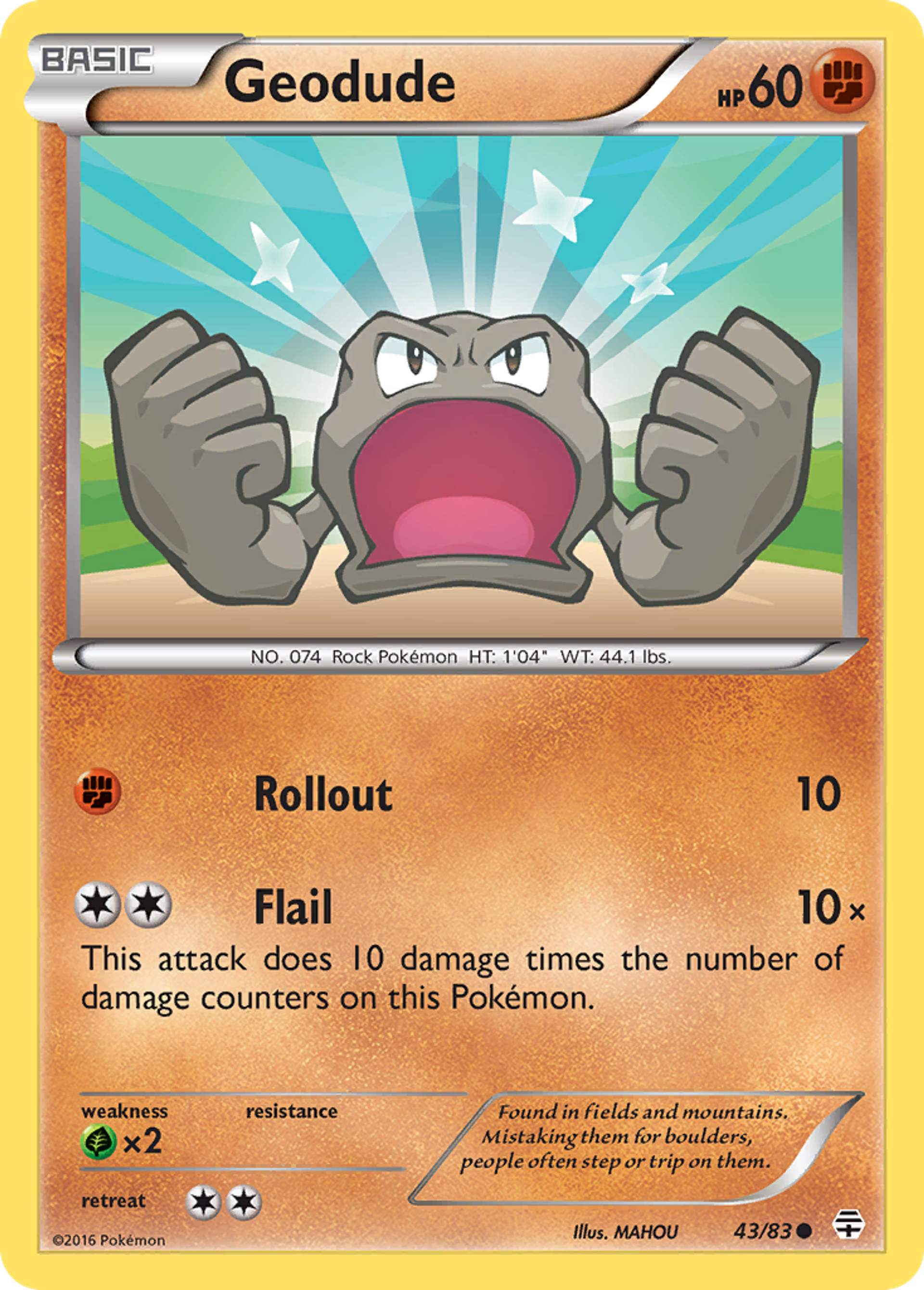 Racaillou — Generations — Pokemon