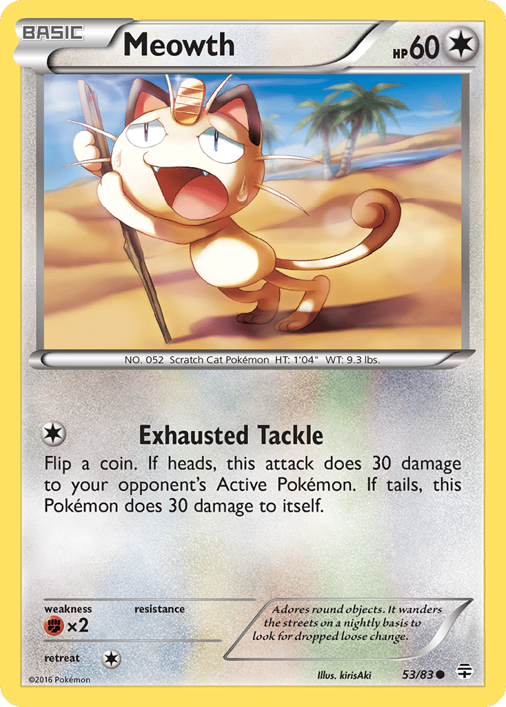 Meowth — Generations — Pokemon