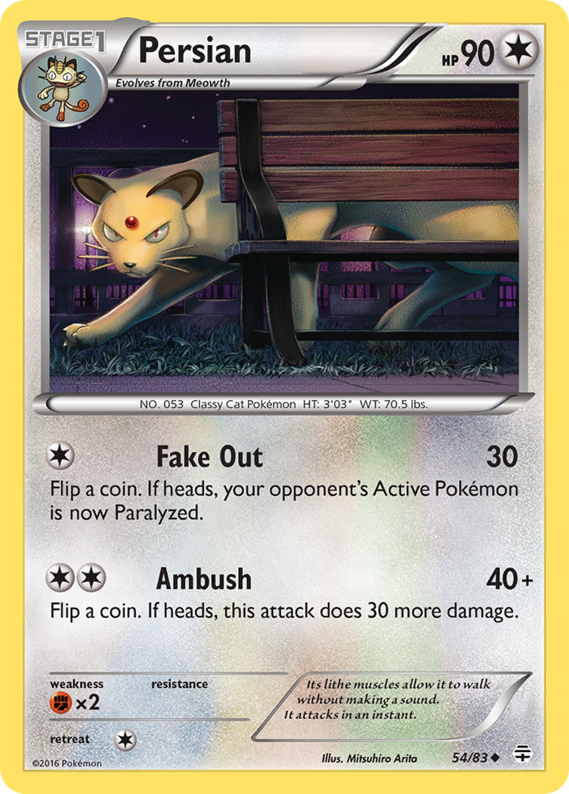 Persian — Generations — Pokemon