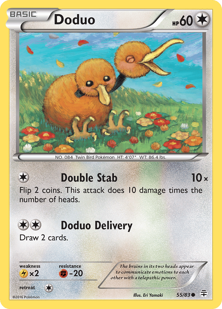 Doduo — Generations — Pokemon