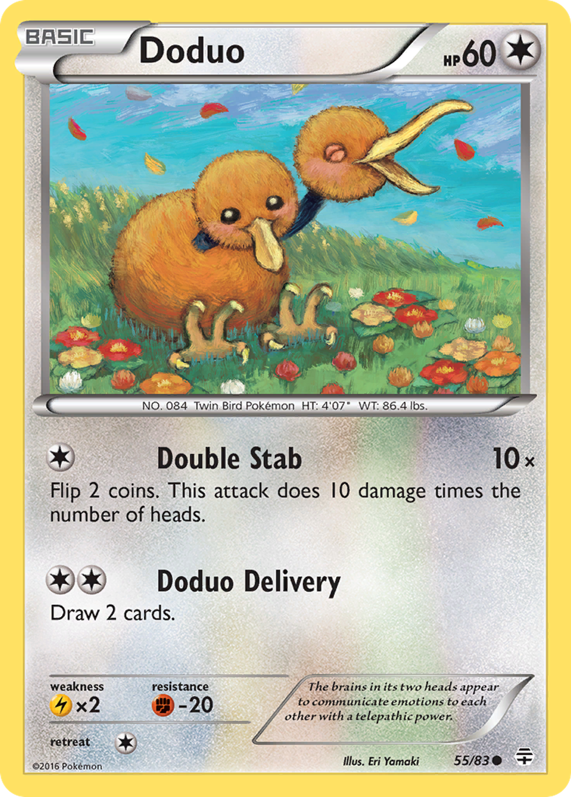 Doduo — Generations — Pokemon