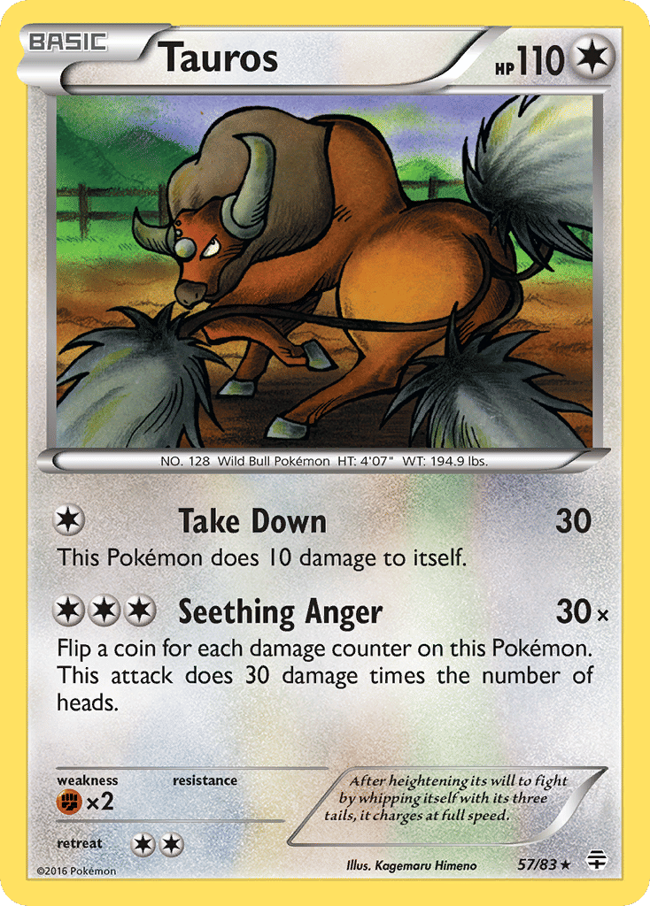 Tauros — Generations — Pokemon