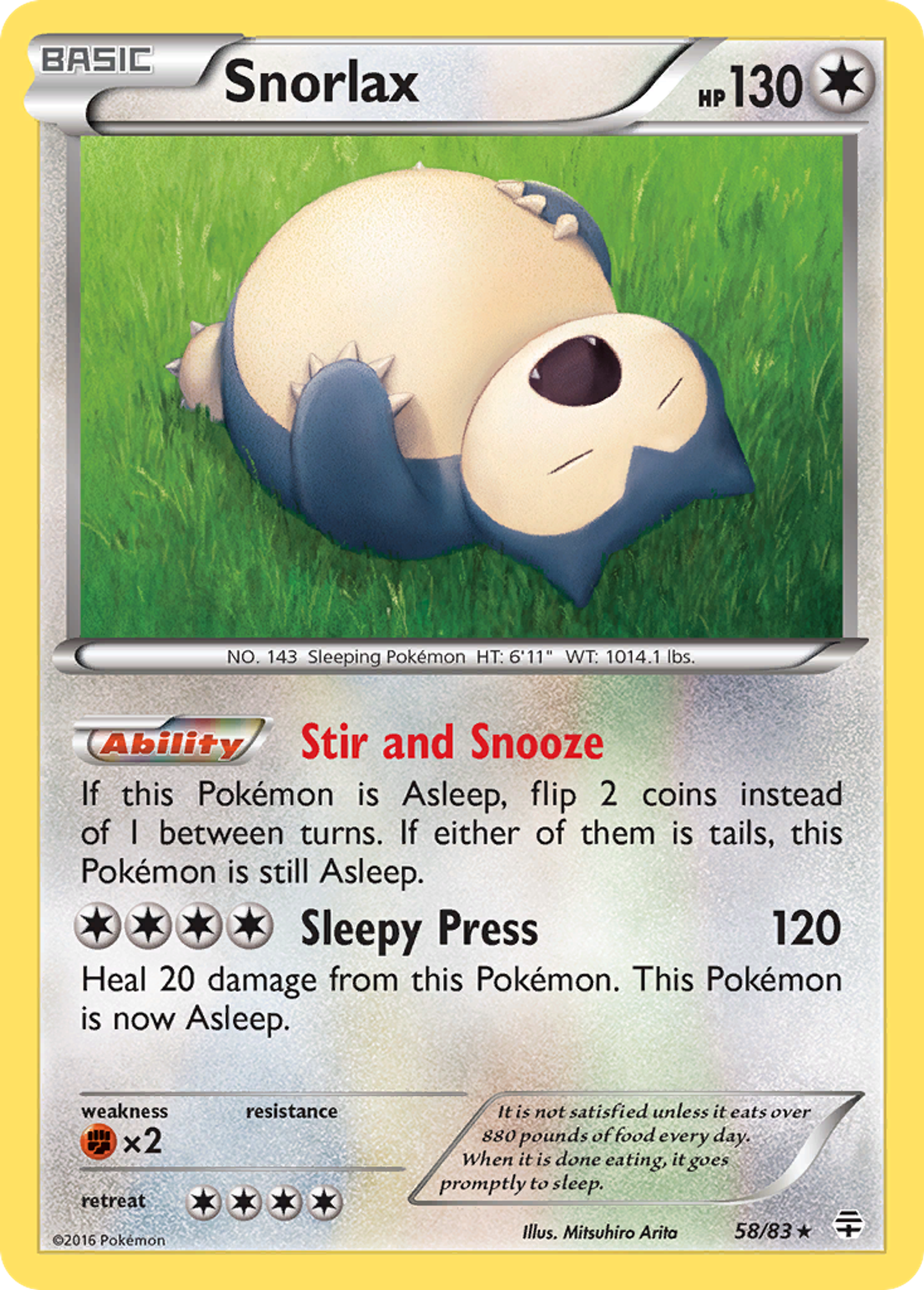 Snorlax — Generations — Pokemon