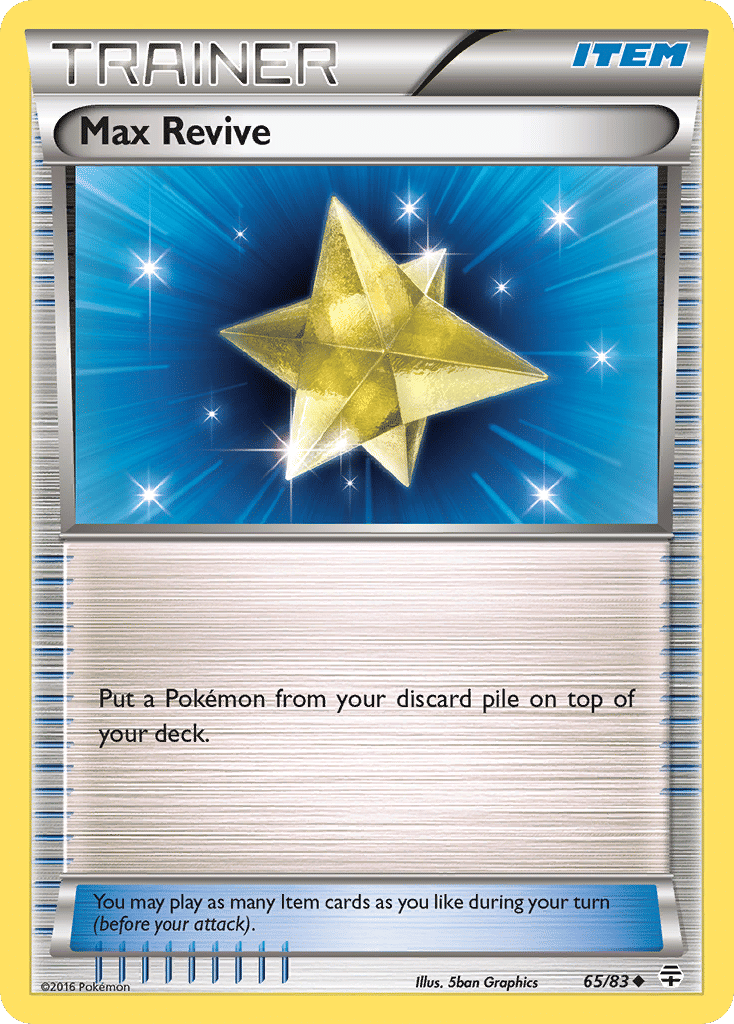 Max Revive — Generations — Pokemon