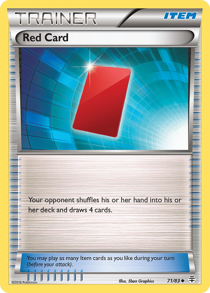 Red Card — Generations — Pokemon
