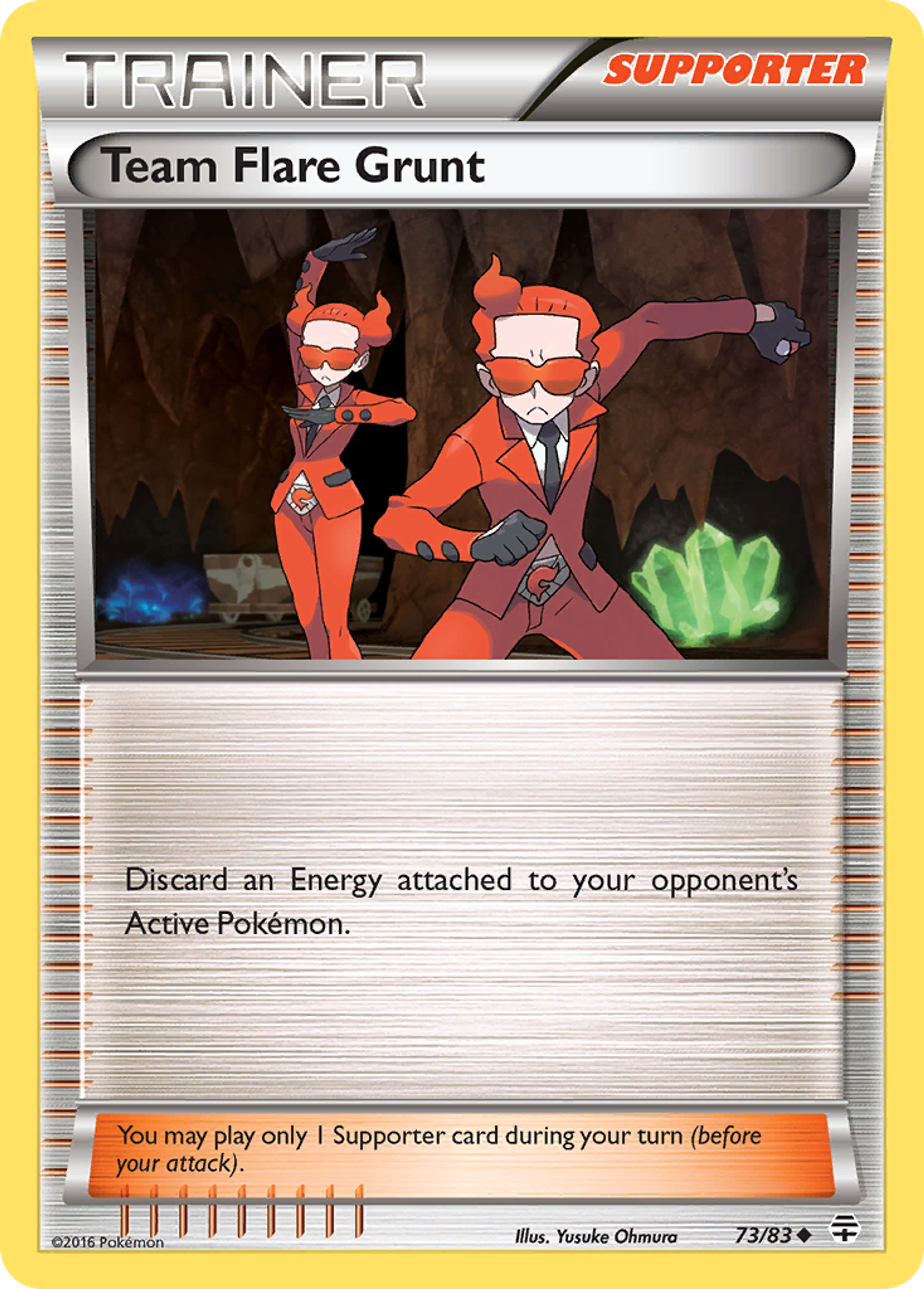 Sbire de la Team Flare — Generations — Pokemon