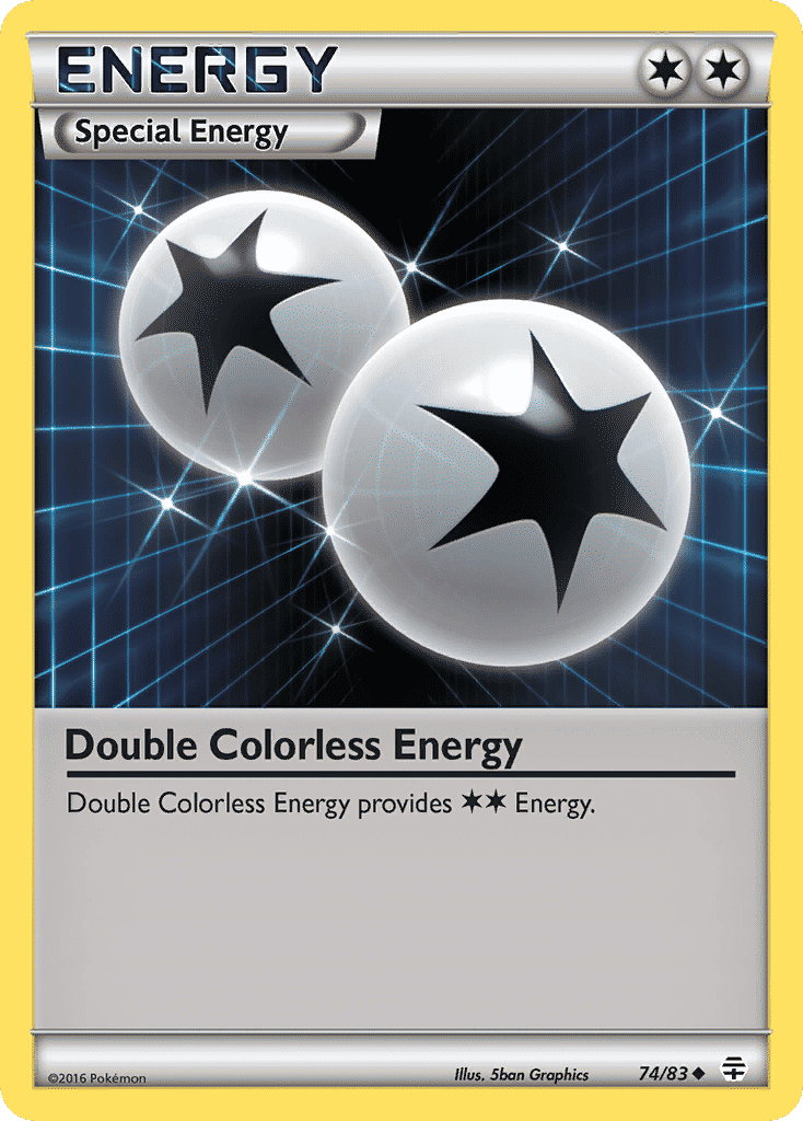 Double Colorless Energy — Generations — Pokemon