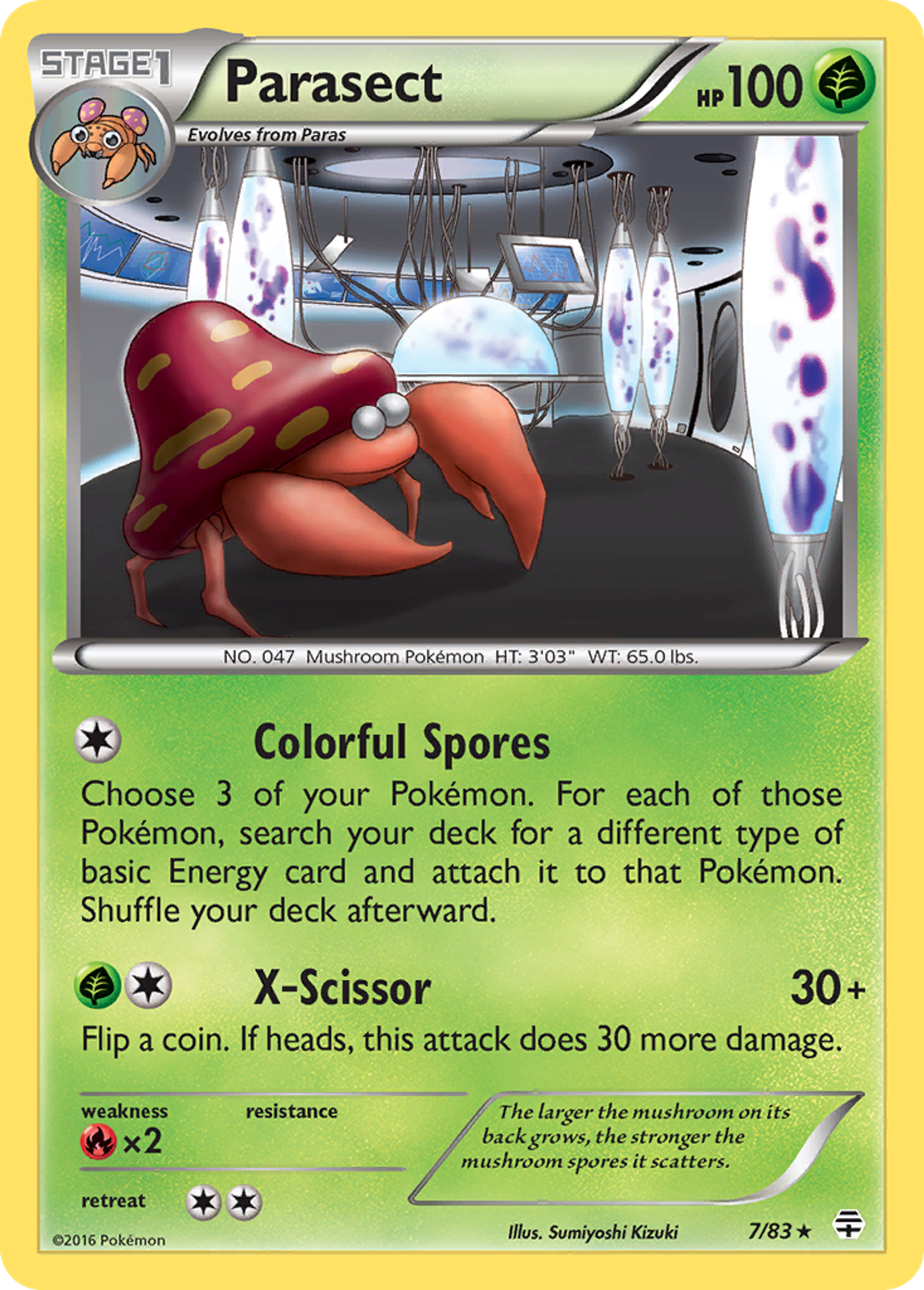 Parasect — Generations — Pokemon