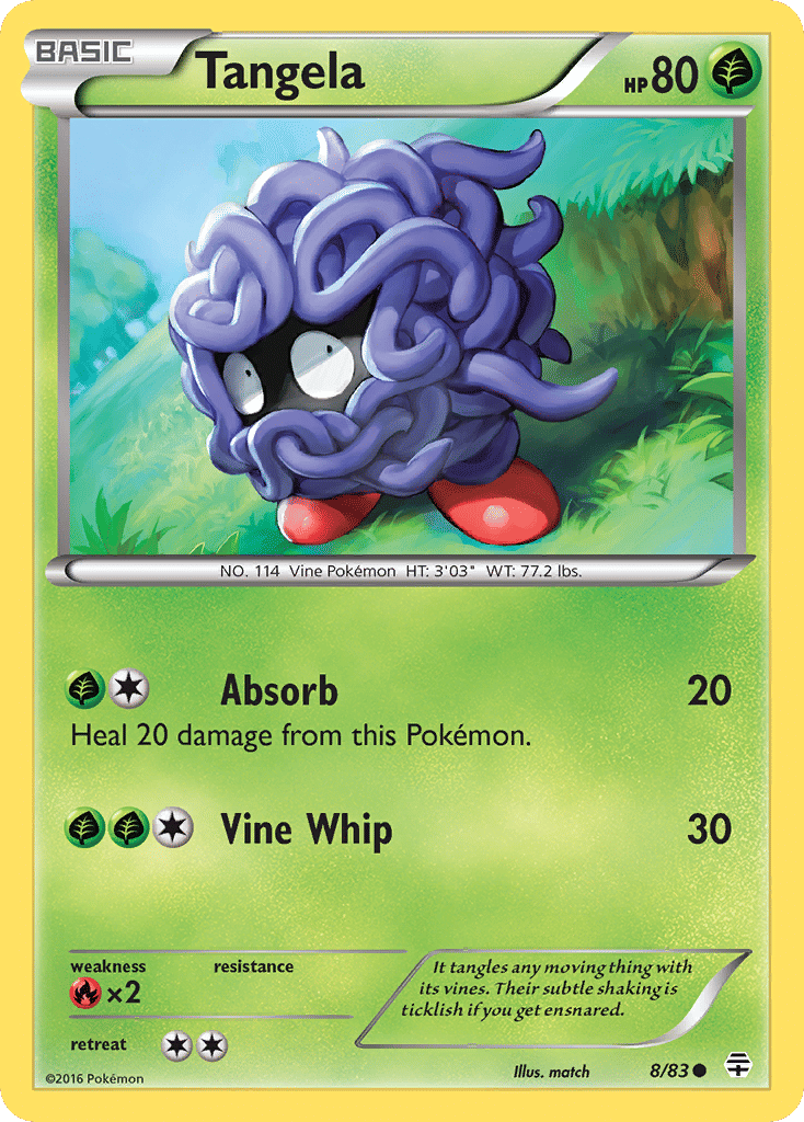 Tangela — Generations — Pokemon