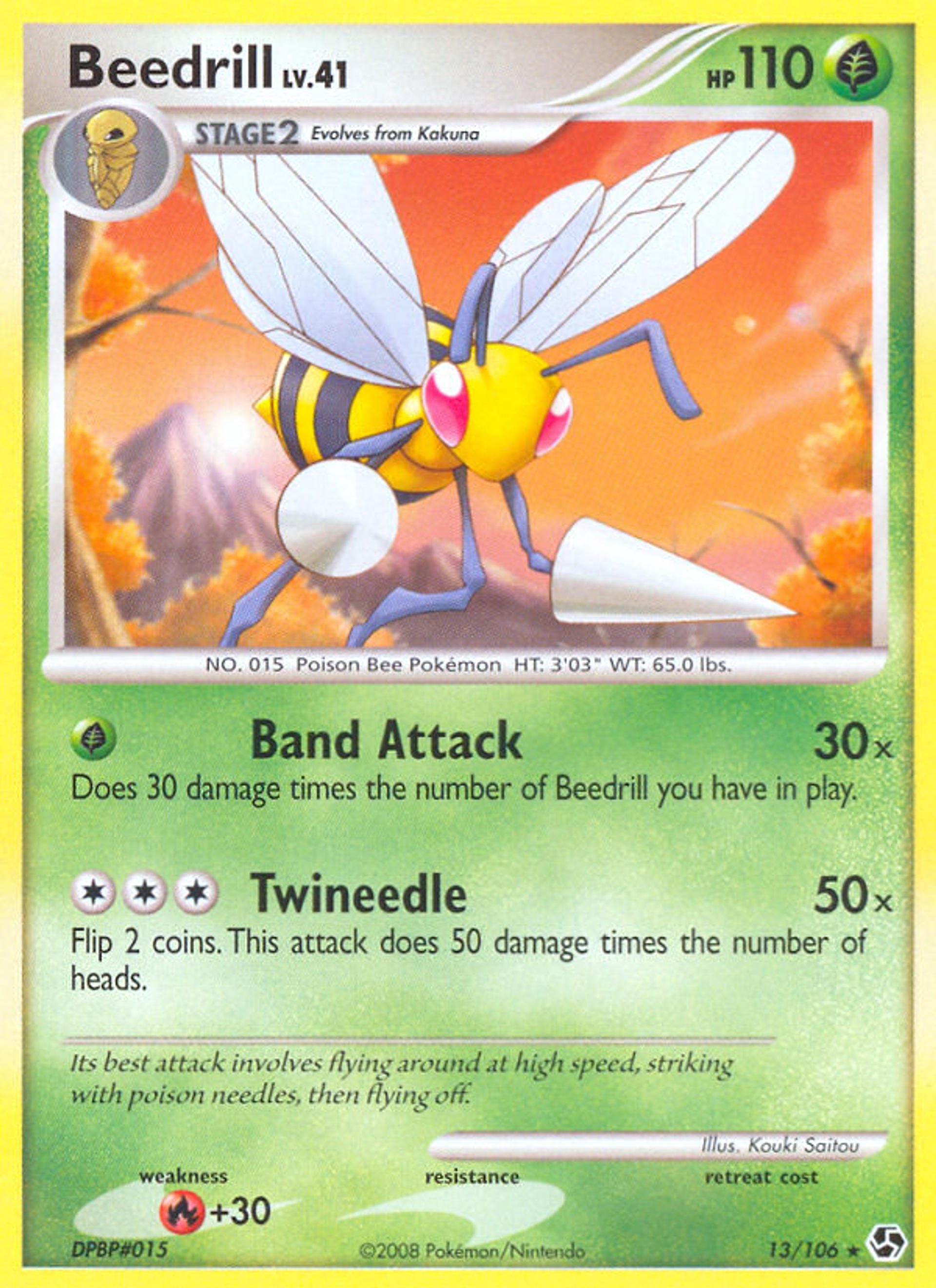Beedrill — Great Encounters — Pokemon