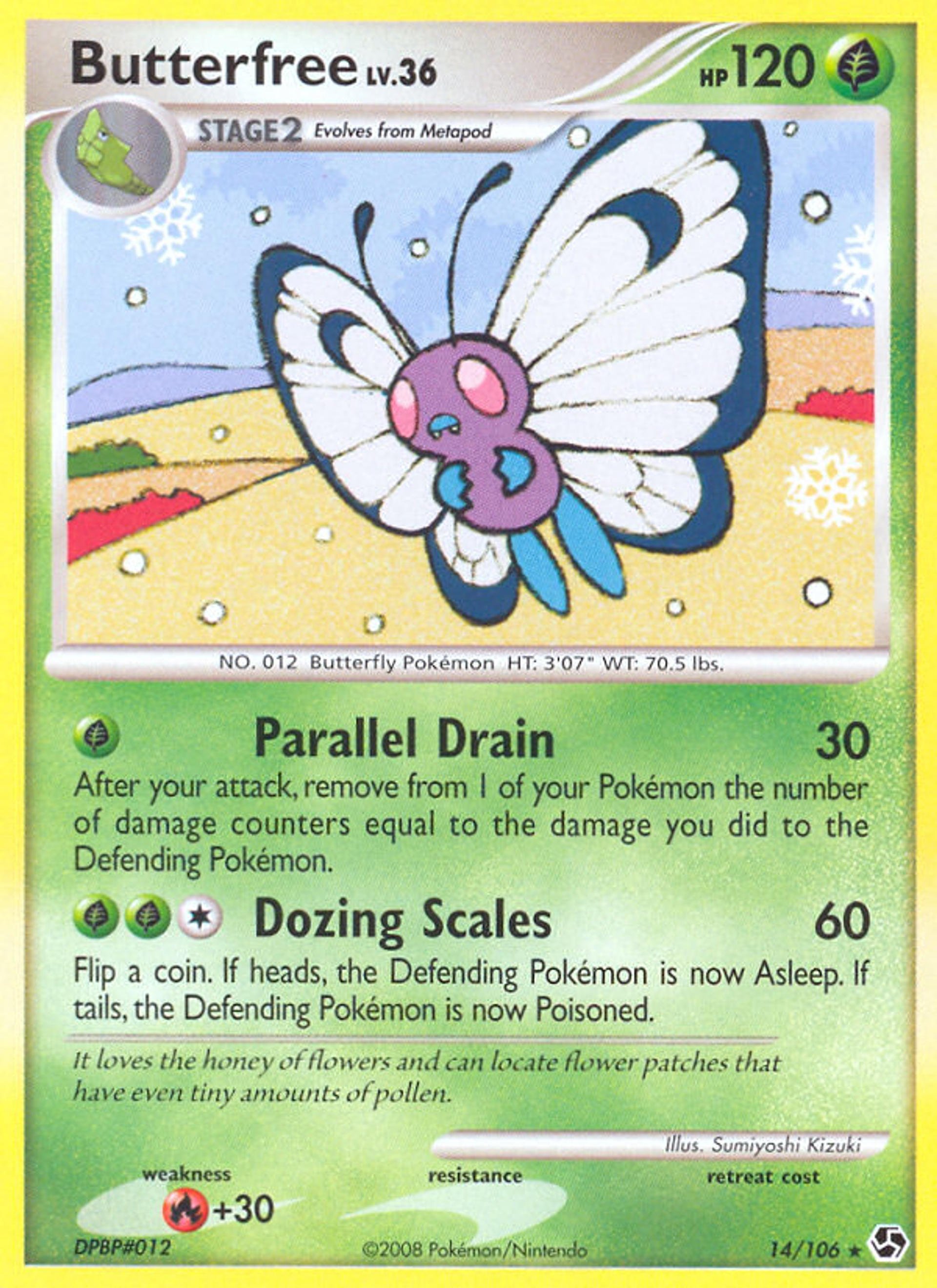 Butterfree — Great Encounters — Pokemon