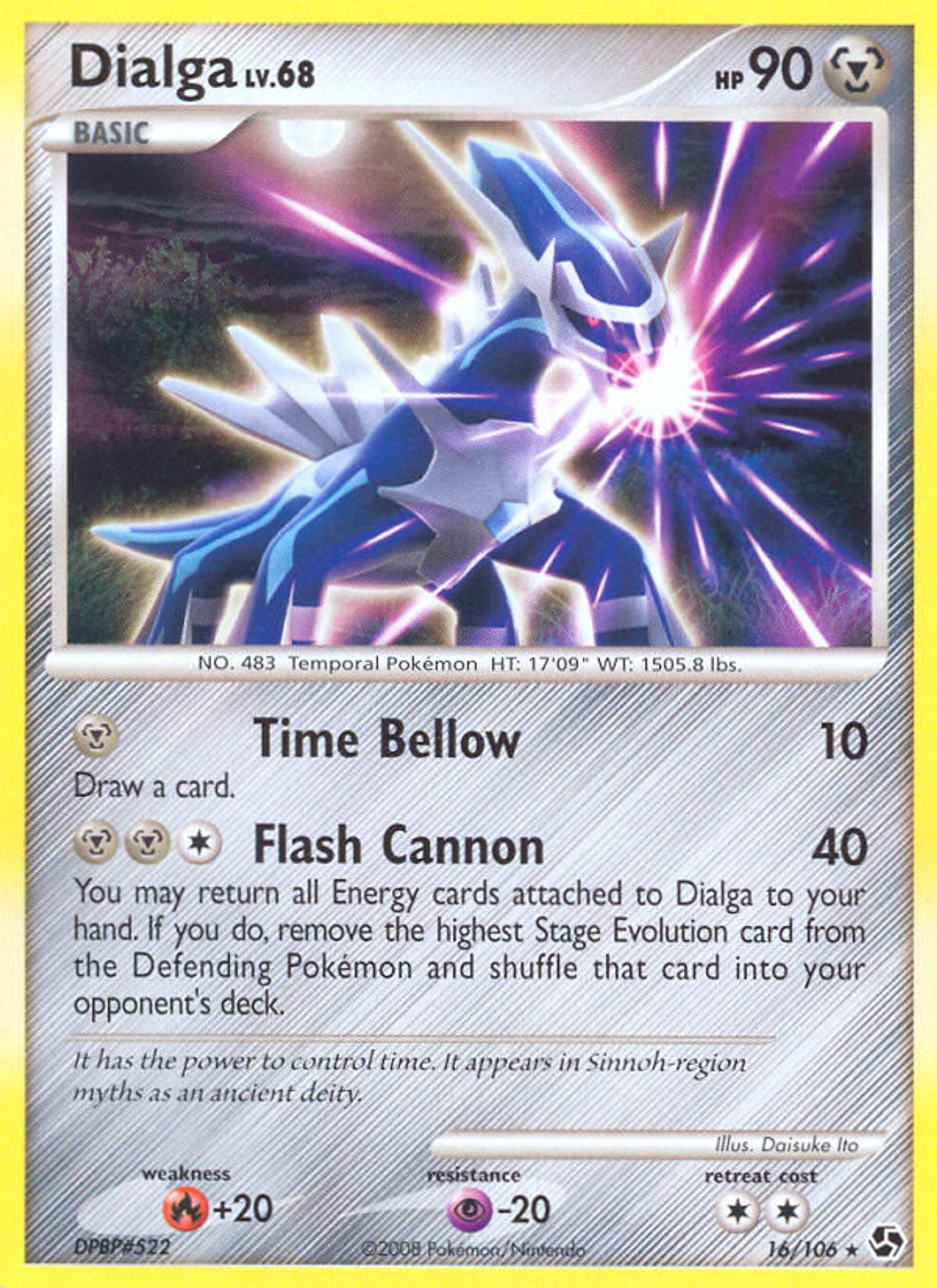 Dialga — Great Encounters — Pokemon