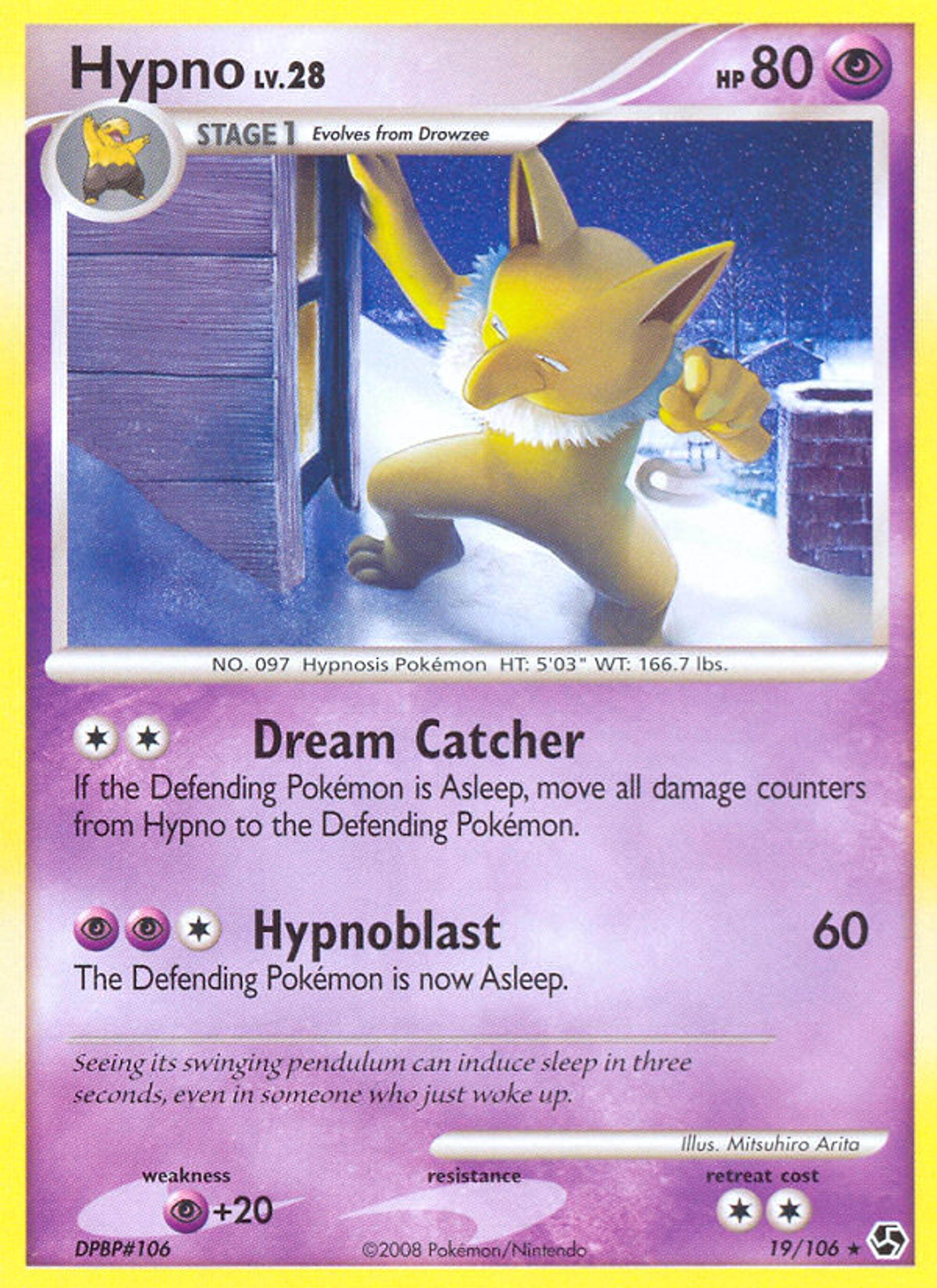 Hypno — Great Encounters — Pokémon